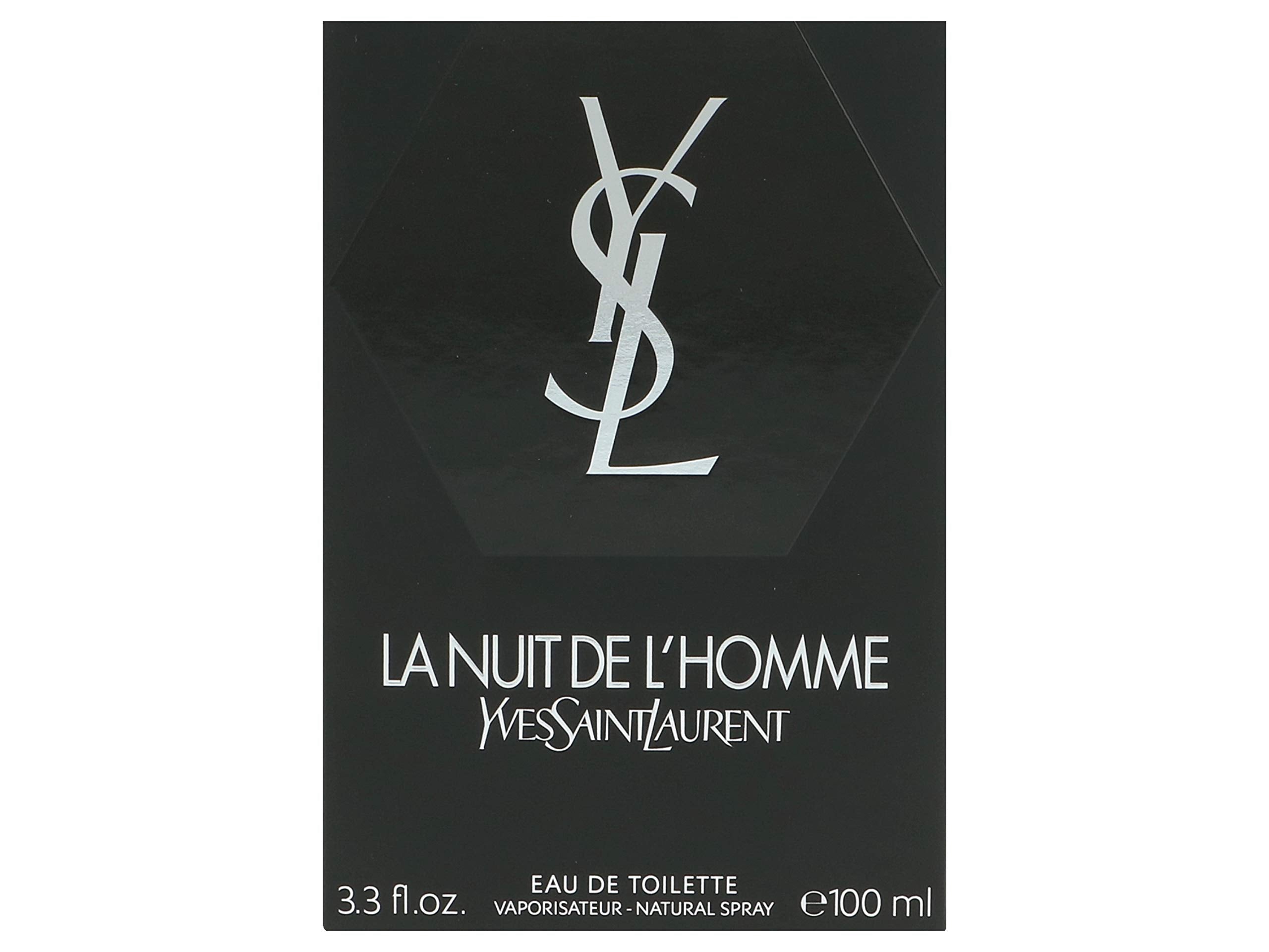 La Nuit De L'Homme By Yves Saint Laurent, 3.3 Oz Eau De Toilette Spray For Men