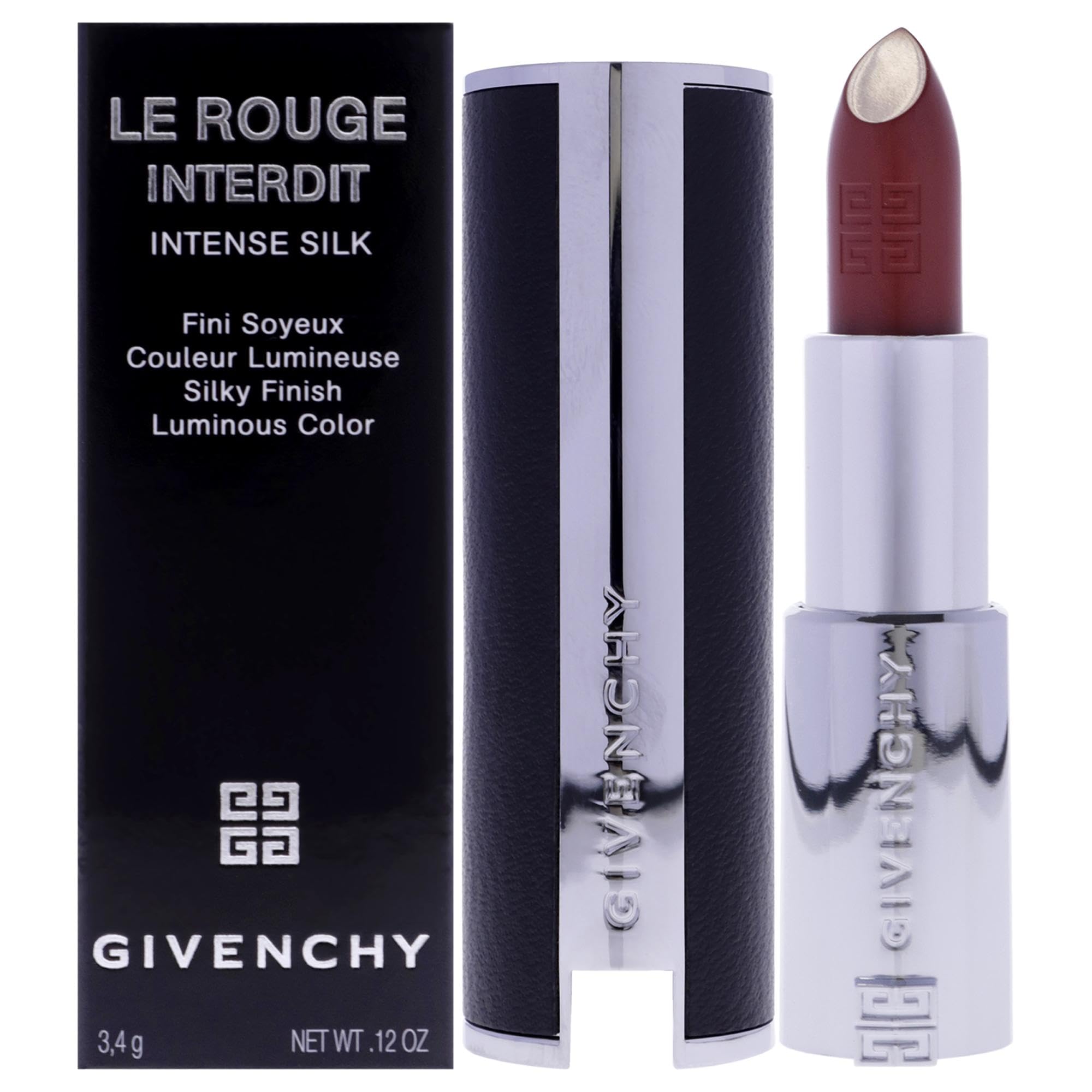 Le Rouge Interdit Intense Silk Lipstick - 228 Rose Fume By Givenchy For Women - 0.12 Oz Lipstick (Refillable)
