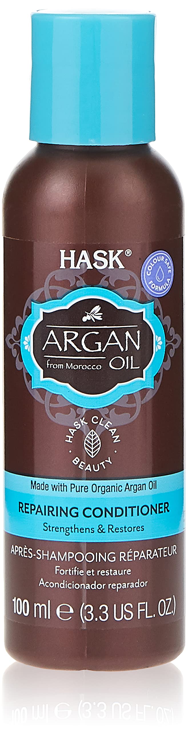 HASK Argan Oil Repairing Shampoo Conditioner Hair Travel Size Combo Set 3.3oz
