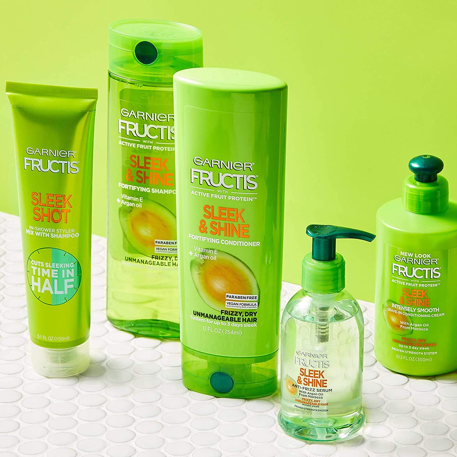 Garnier Hair Care Fructis Sleek Shot In-shower Styler, 5.1 Fluid Ounce
