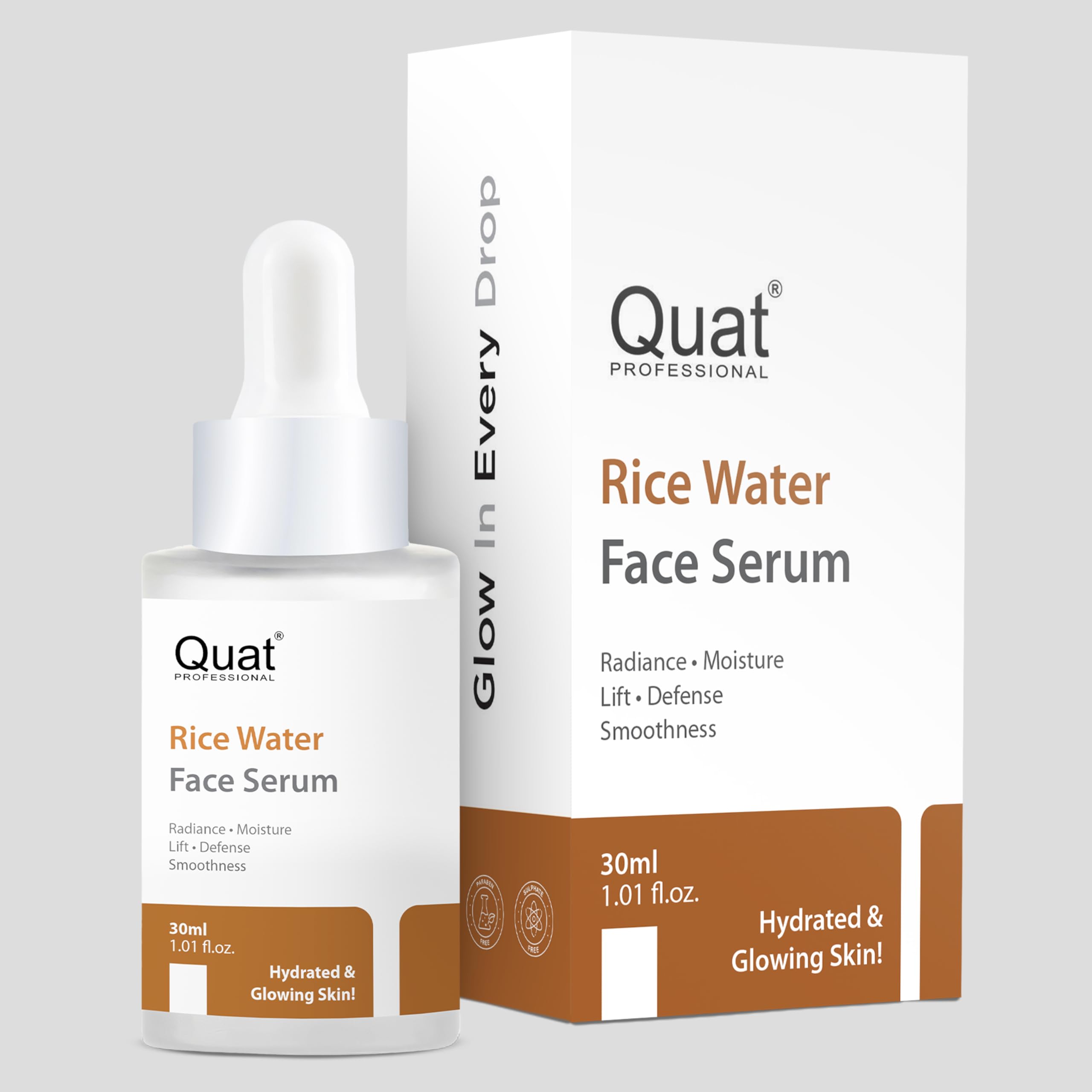 Quat Rice Water Face Serum (30 Ml)