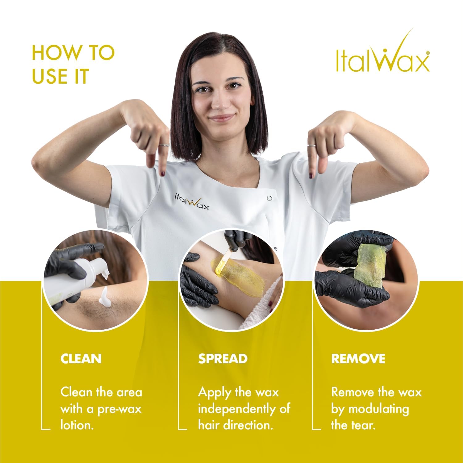 Italwax Top Line Argan - 750G / 1.65Lb - Hard Wax Beads For Hair Removal - Argan Oil Fragrance - Synthetic Formulation Ideal For