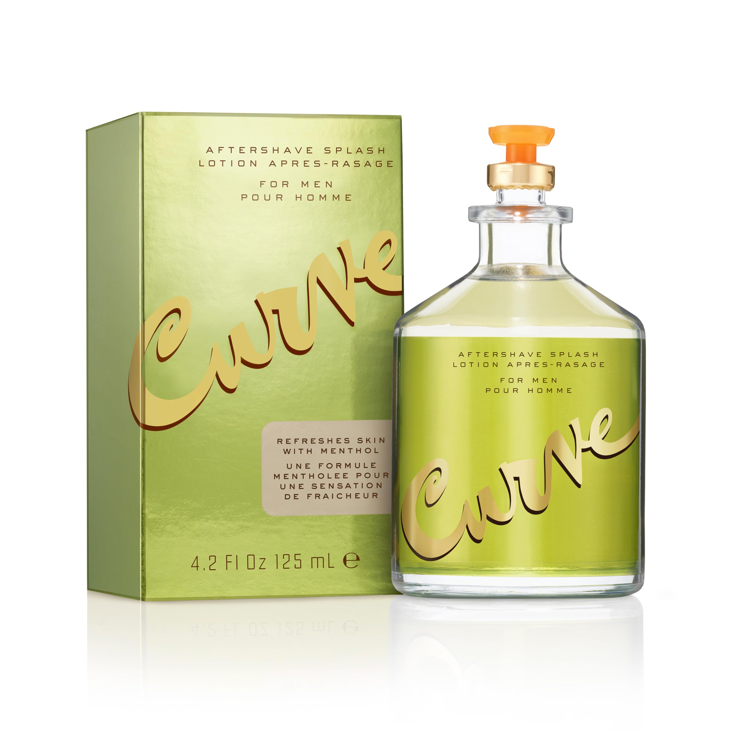 Curve By Liz Claiborne, 4.2 Oz After Shave Splash For Men