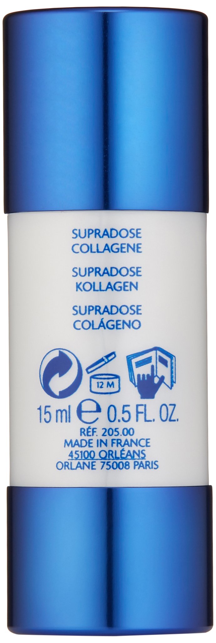 ORLANE PARIS Anagenese Supradose Collagen - Collagen-Powered Facial Elasticity Treatment - Active Collagen Concentrate (15ml)