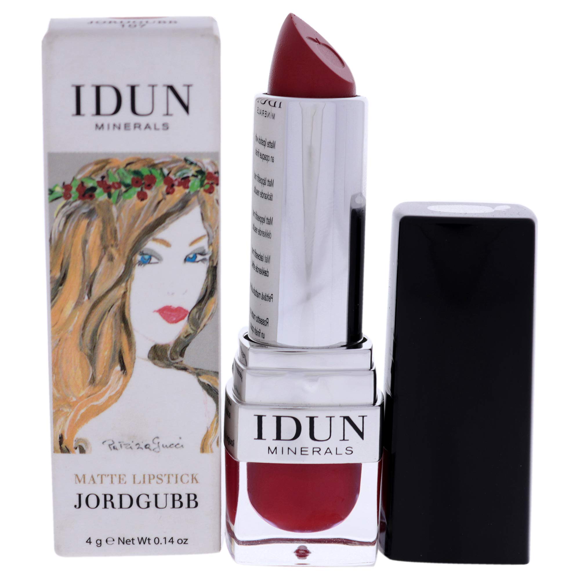 Idun Minerals - Matte Lipstick - Vegan Formula - Highly Pigmented - Nourishes, Hydrates And Softens Lips - Rich Color Payoff - L