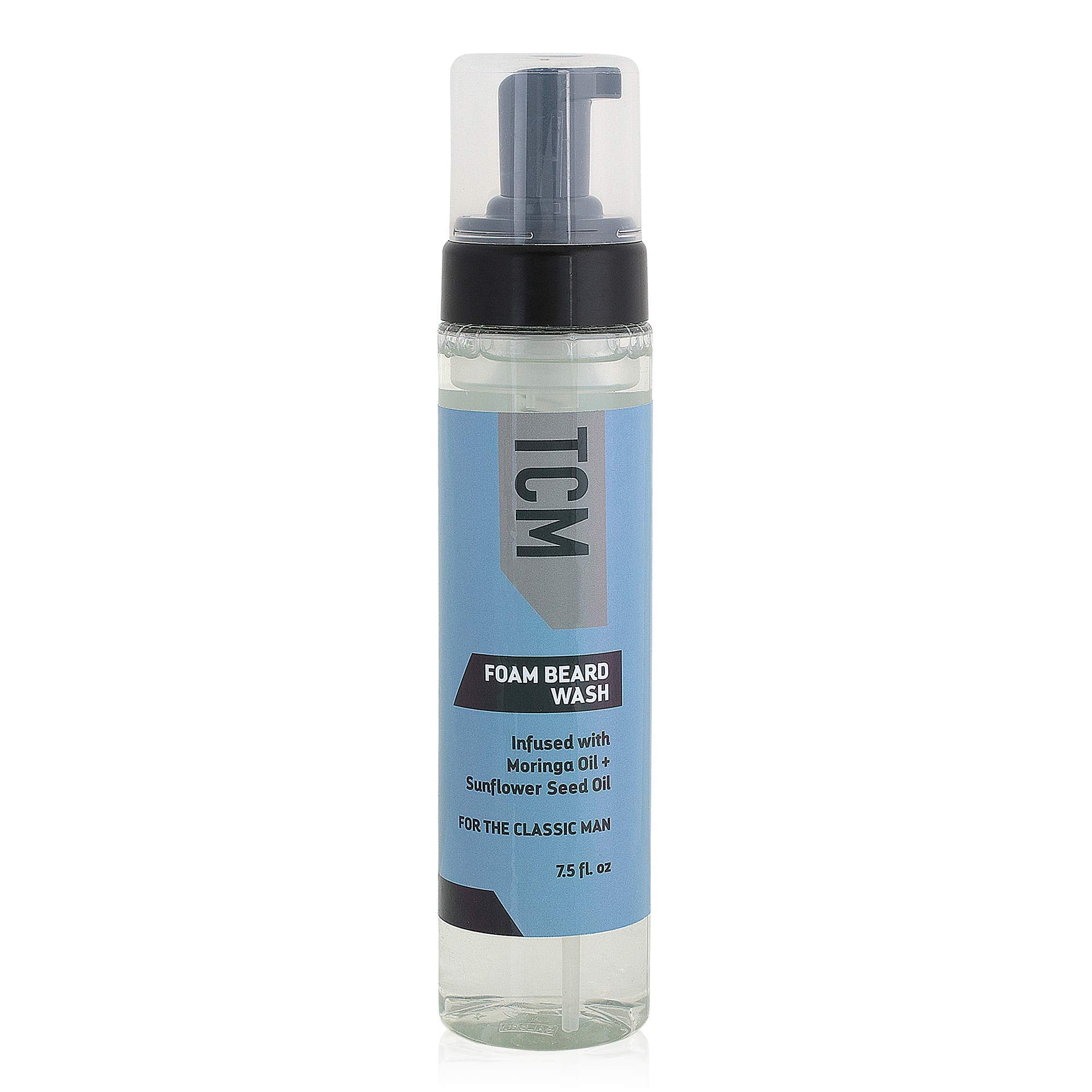 Tcm Men'S Foam Beard Wash For Facial Hair Cleansing, Conditioning, And Softening (7.5Oz)