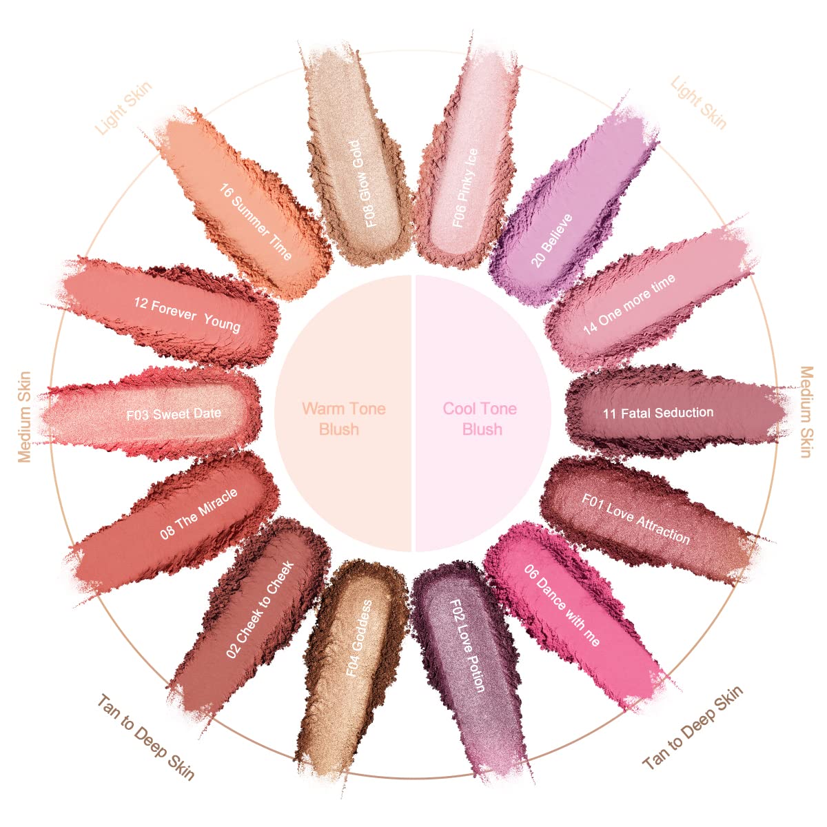 Oulac Purple Blush For Cheeks Blush Makeup| Highly Pigmented Cream Blush| Natural Matte Glow| Shape & Highlight Face| Cruelty-Fr