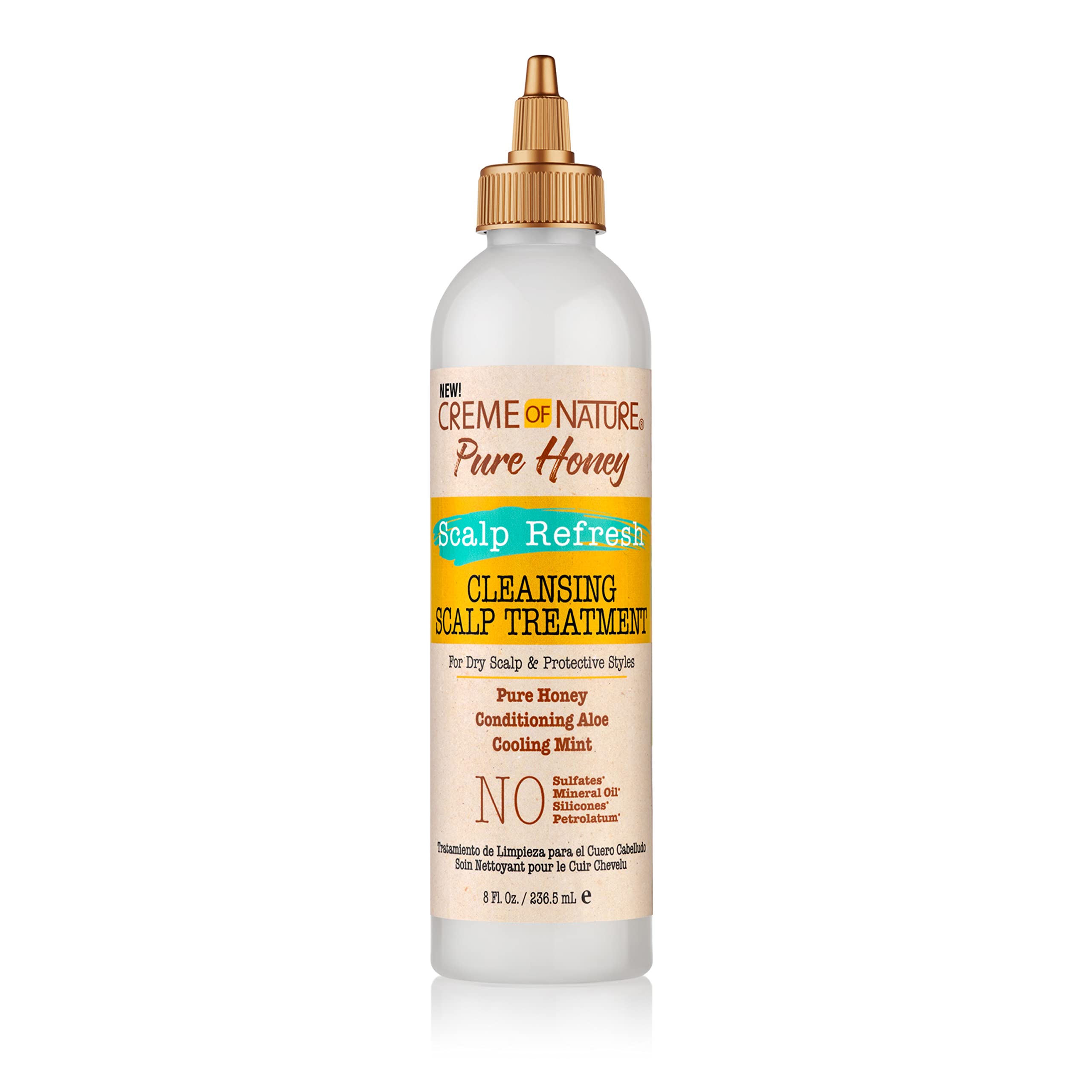 Creme of Nature Scalp Cleanising Treatment, Scalp Refresh, Braid Wash, Hair Cleanser 8 Oz