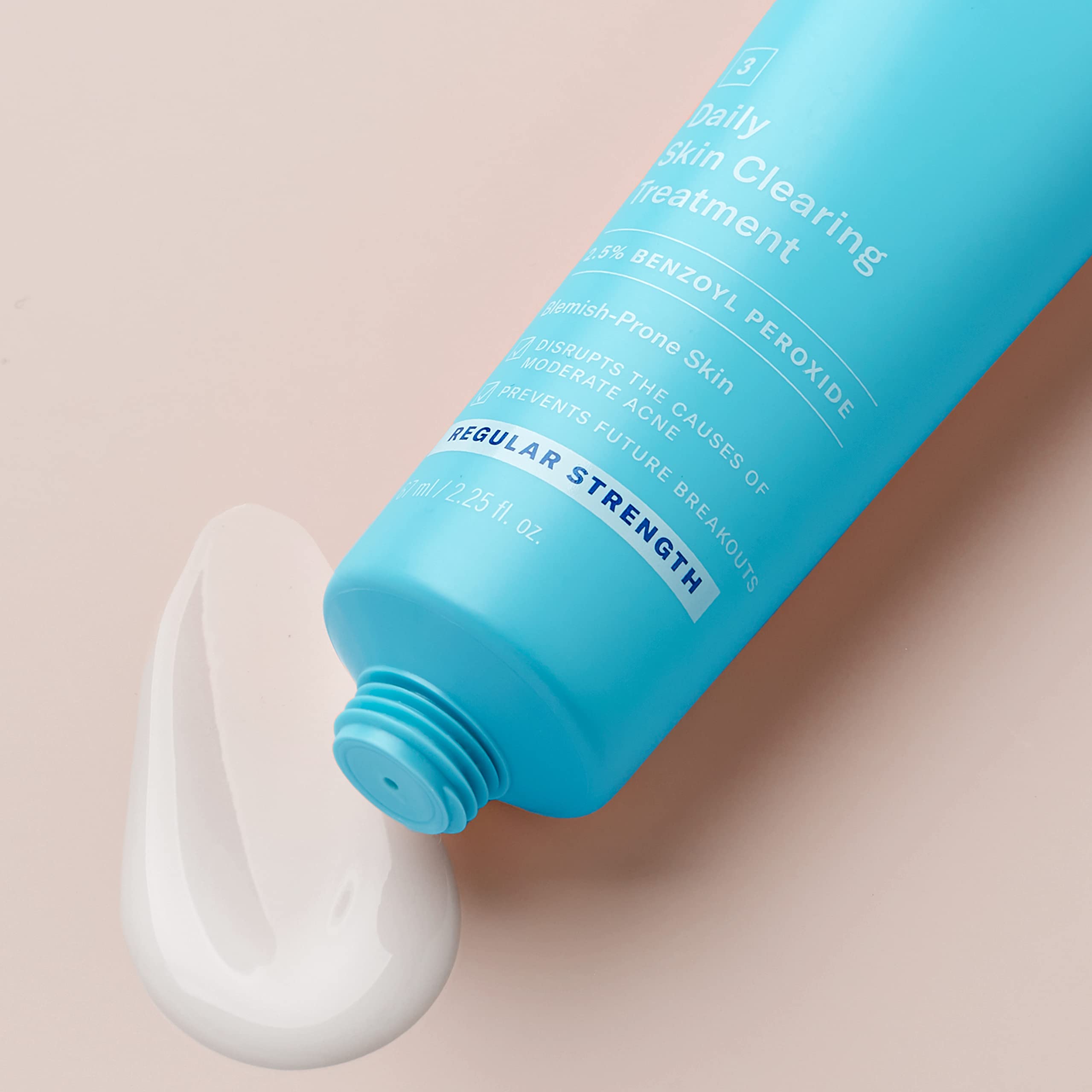 Paula's Choice CLEAR Regular Strength Daily Skin Clearing Treatment with Benzoyl Peroxide for Facial Acne and Redness Relief, 2.