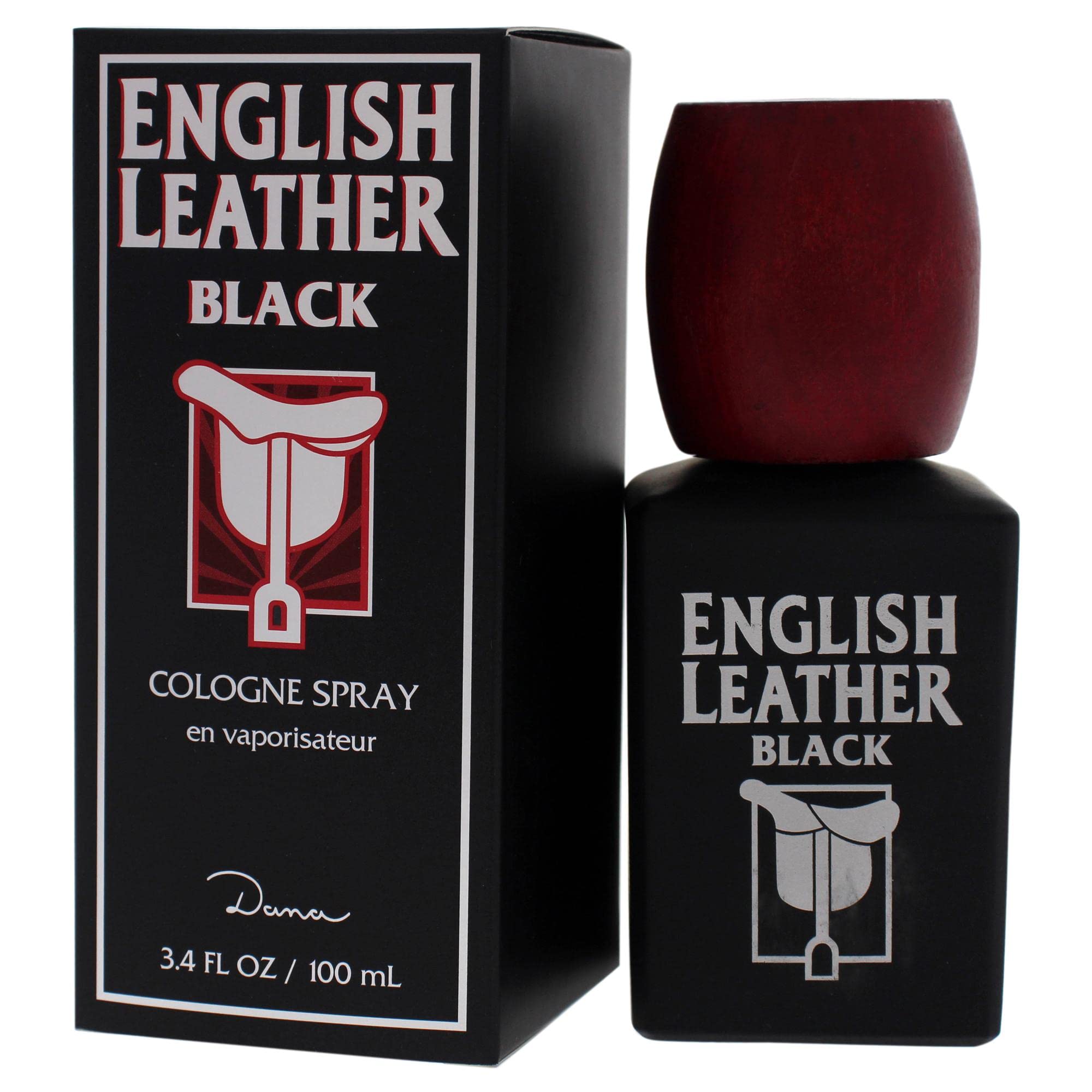 English Leather Black By Dana For Men 3.4 Oz Cologne Spray
