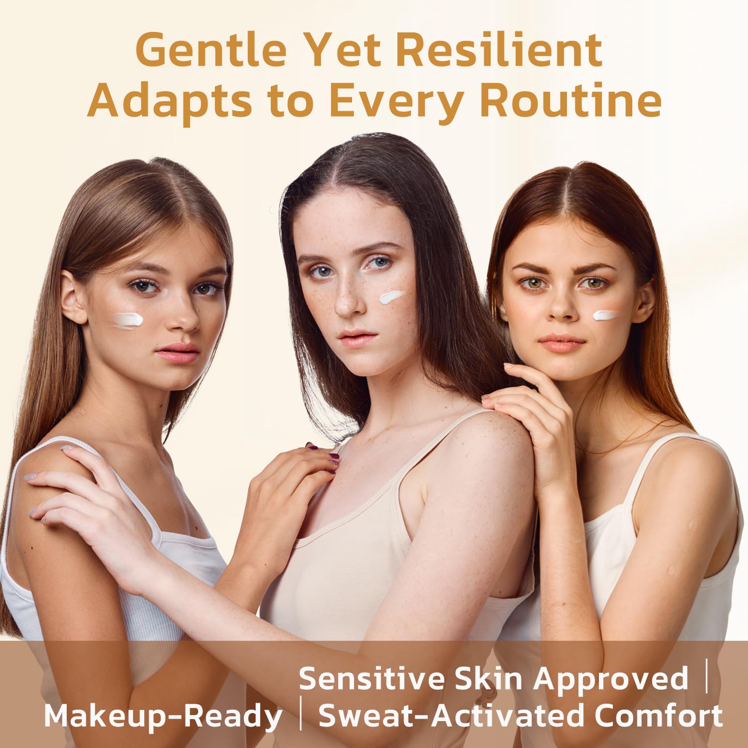FIUMOT Gentle SPF 40 Daily Face Sunscreen, Broad Spectrum UVA/UVB Protection, Hydrating Facial & Body Sunscreen with Fermented R