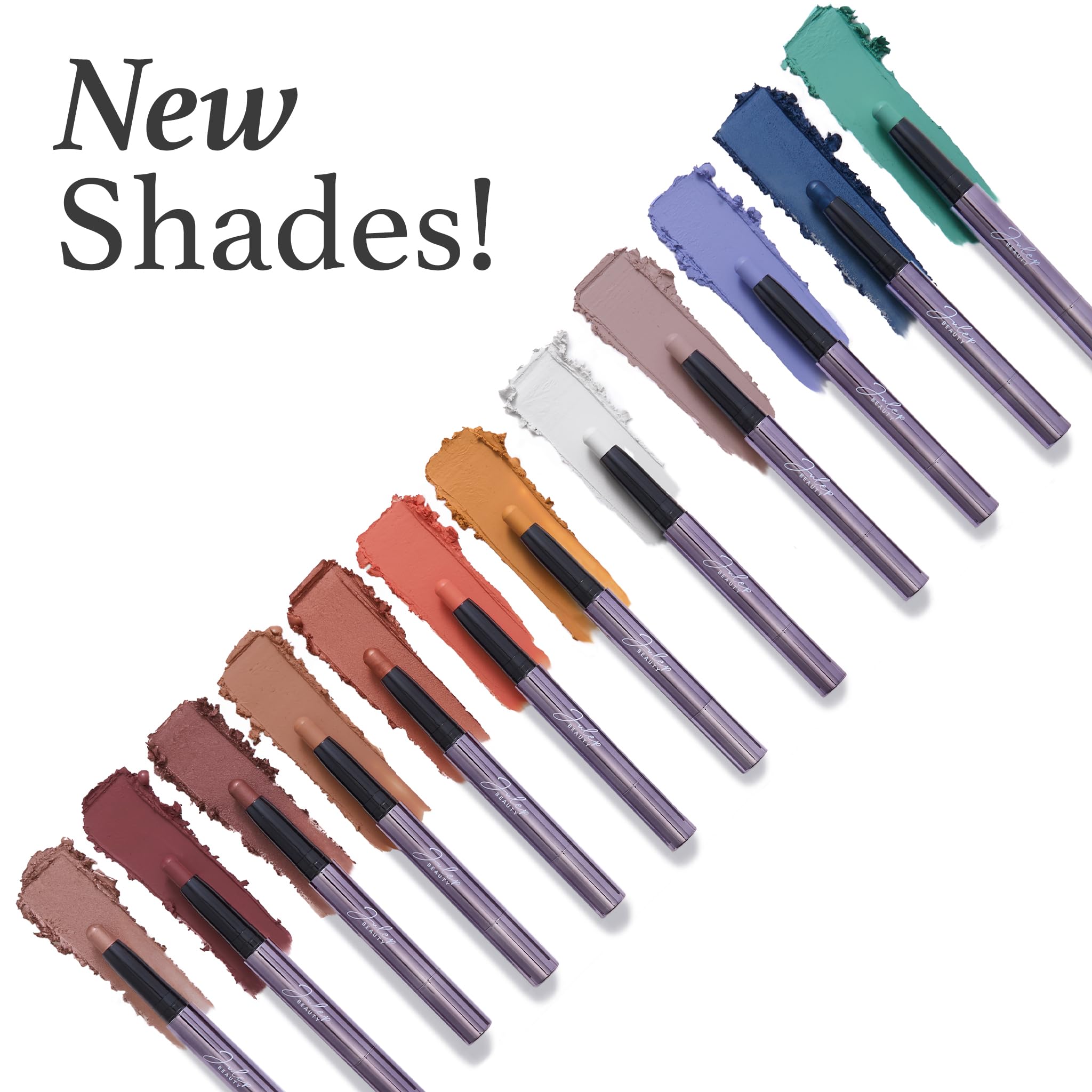 Julep Eyeshadow 101 Crme To Powder Waterproof Eyeshadow Stick, Flame Shimmer