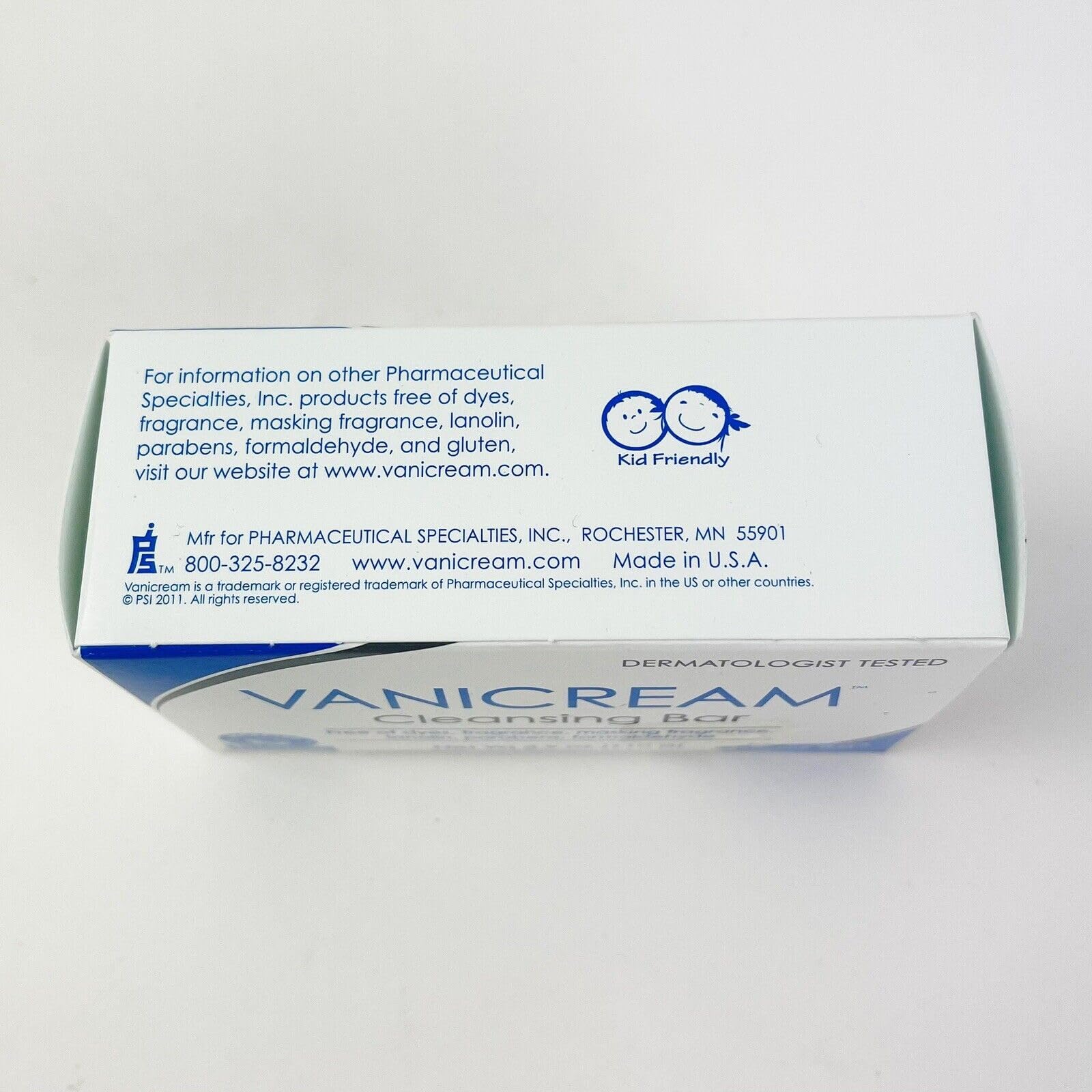 Vanicream Cleansing Bar For Sensitive Skin 3.90 Oz (Pack Of 10)