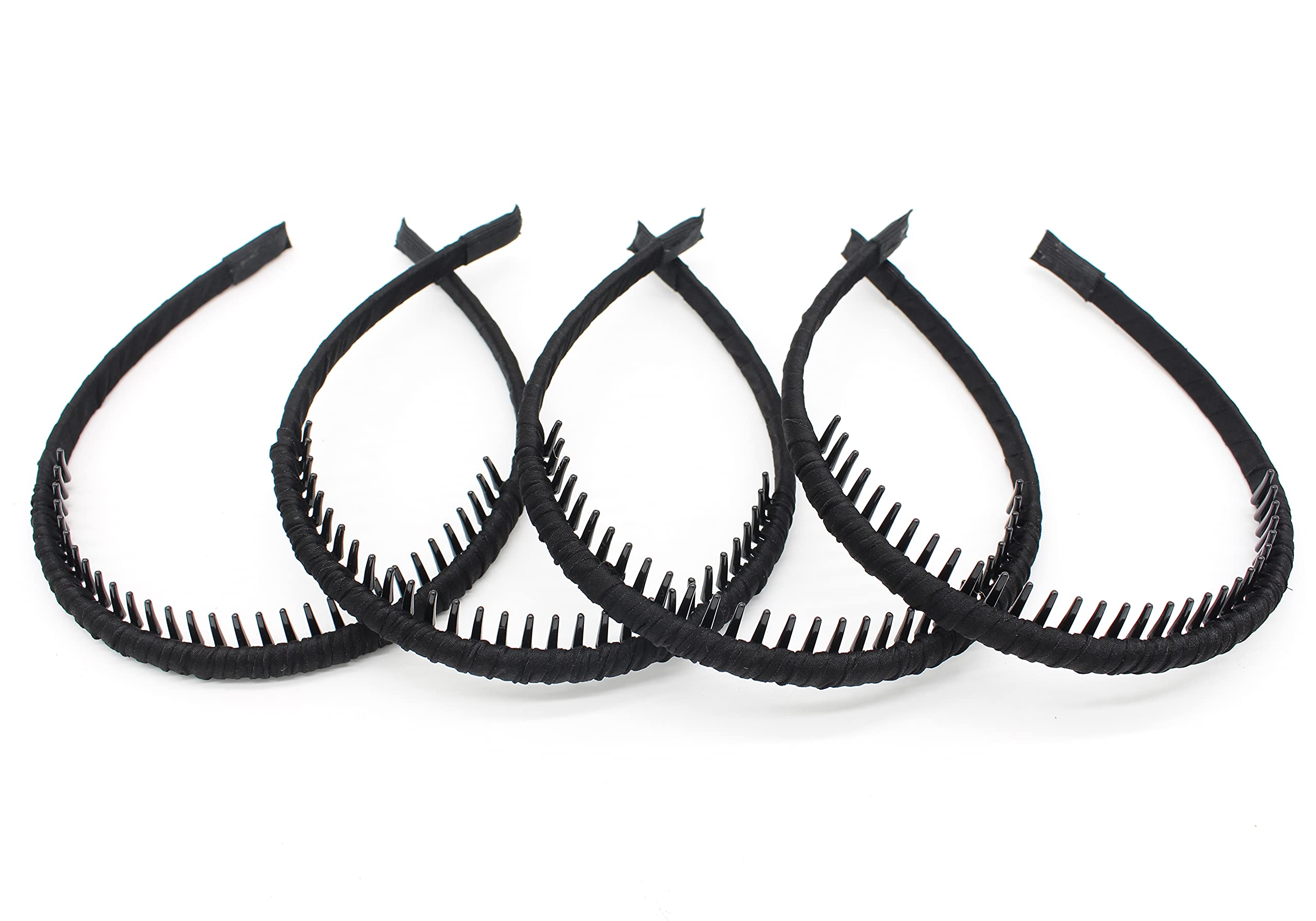JOBAND black women's headbands fashion hair accessories tooth comb hairbands for women non slip hair hoops headband suitable for