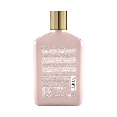 Alfaparf Milano Keratin Therapy Lisse Design Keratin Shampoo - Maintains and Enhances Keratin Smoothing Treatment - Anti-Frizz H