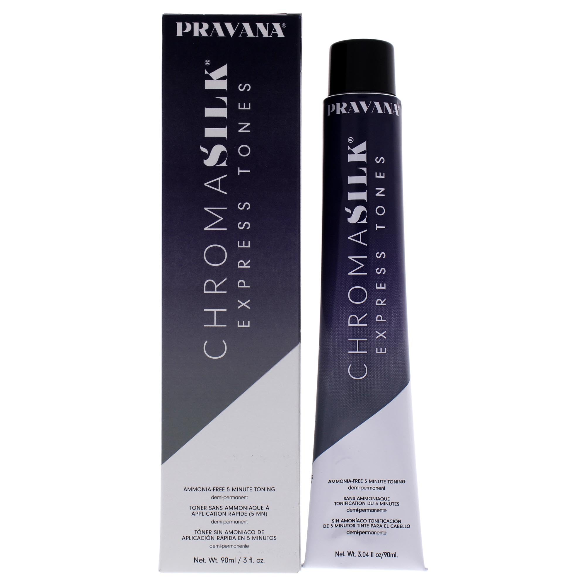 Pravana Chromasilk Express Tones - Dark Mahogany Hair Color 3 Oz Unisex, 3 Ounce