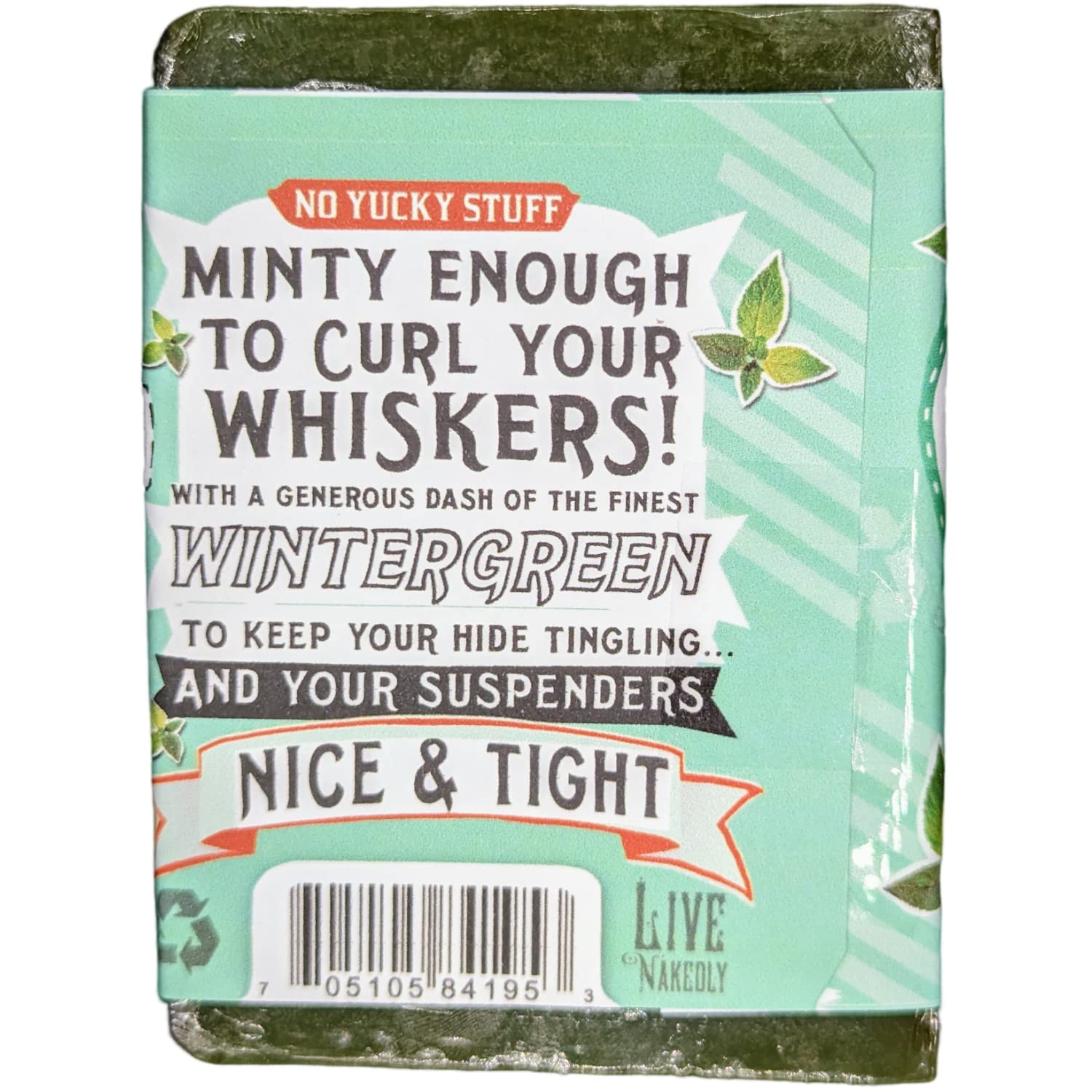 FILTHY FARMGIRL Manly Mint Soap, 1 EA