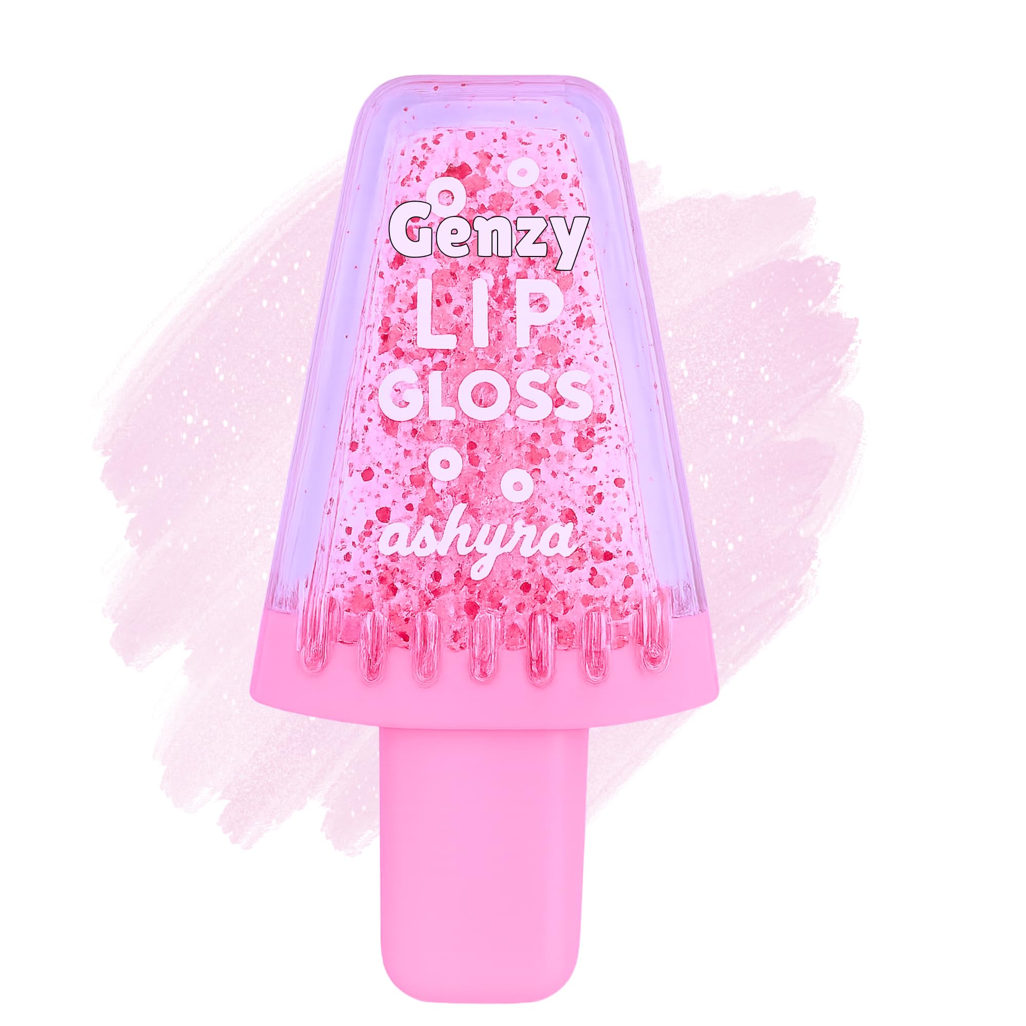 Genzy Ice Cream Shape Lip Gloss Set  LongLasting, Shimmery, NonSticky, Waterproof Tint | ColourChanging Lip Oil Gloss For Dr