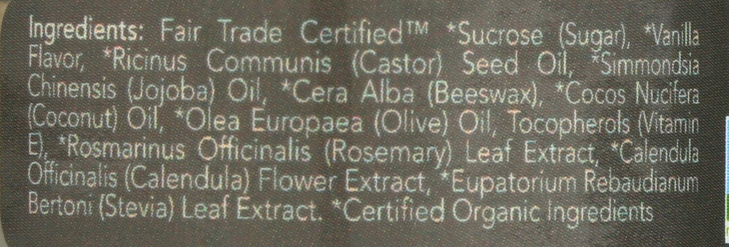 Ecolips Ecolips Organic Lip Scrub, Vanilla Bean, 0.5 Ounce