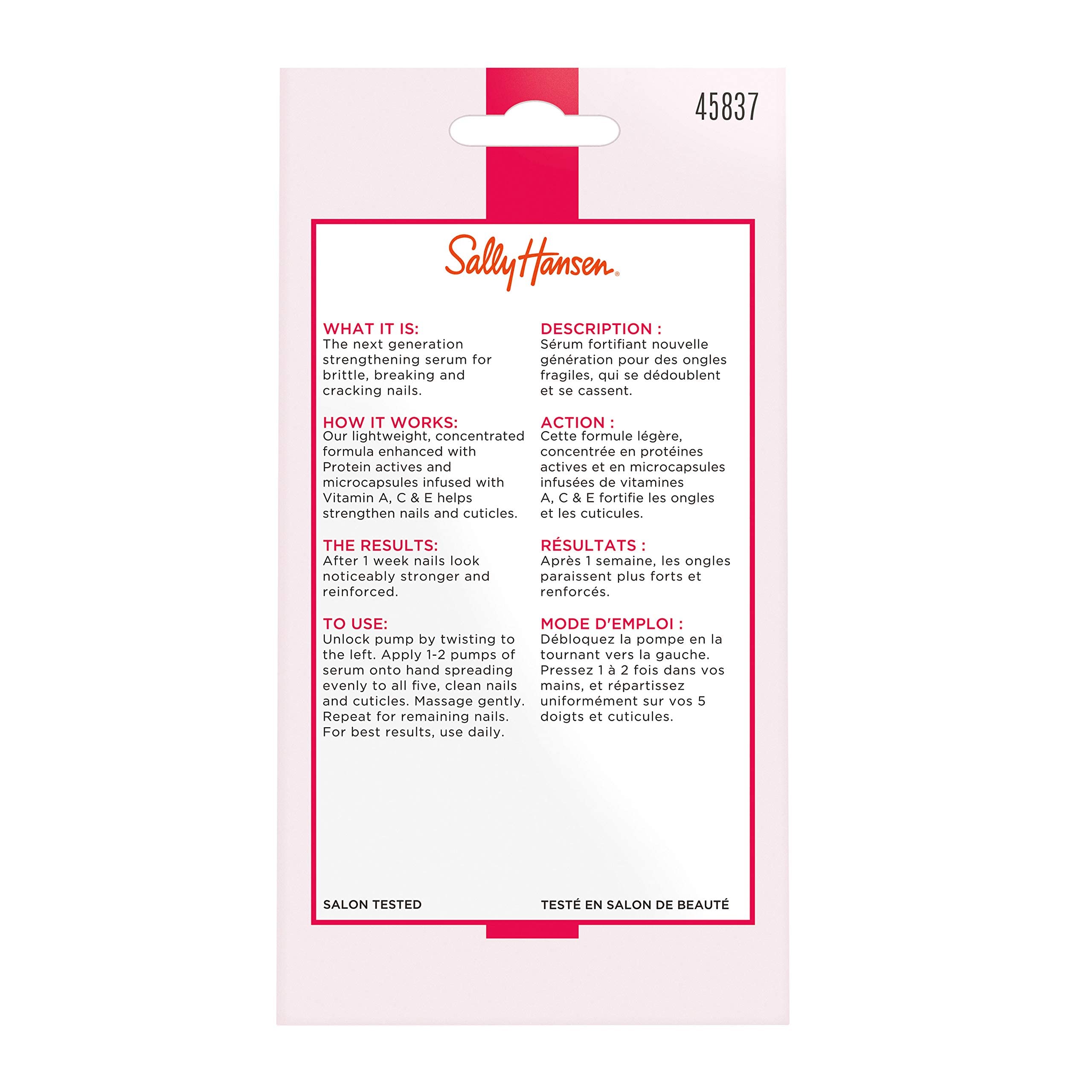 Sally Hansen Treatment Hard As Nails Serum, 0.45 Fluid Ounce