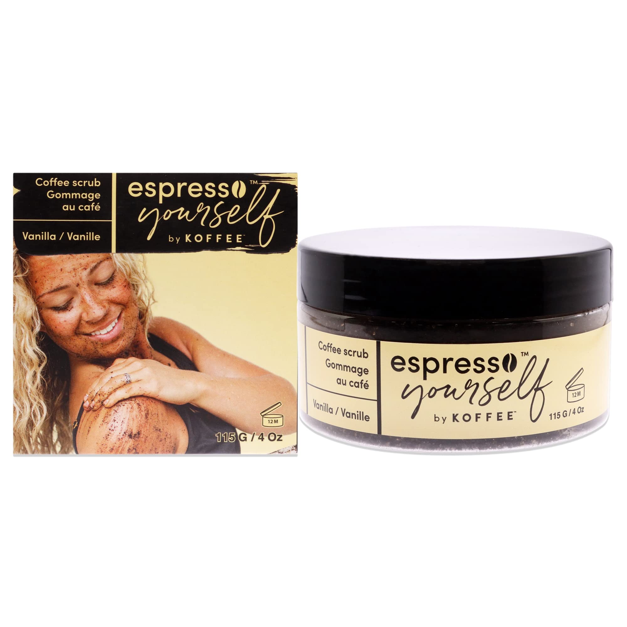 Coffee Scrub - Vanilla By Koffee Beauty For Unisex - 4 Oz Scrub