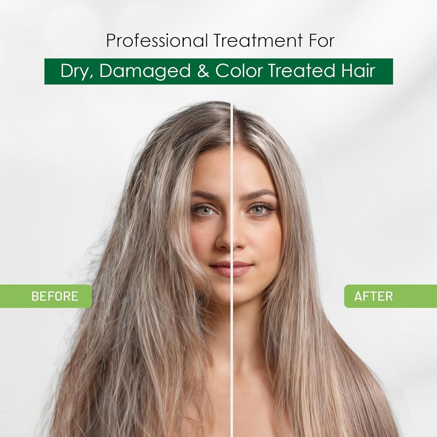 Herbishh Argan Hair Mask-Deep Conditioning & Hydration For Healthier Looking Hair- For Very Dry, Weak, Stressed Out Hair, No Sul
