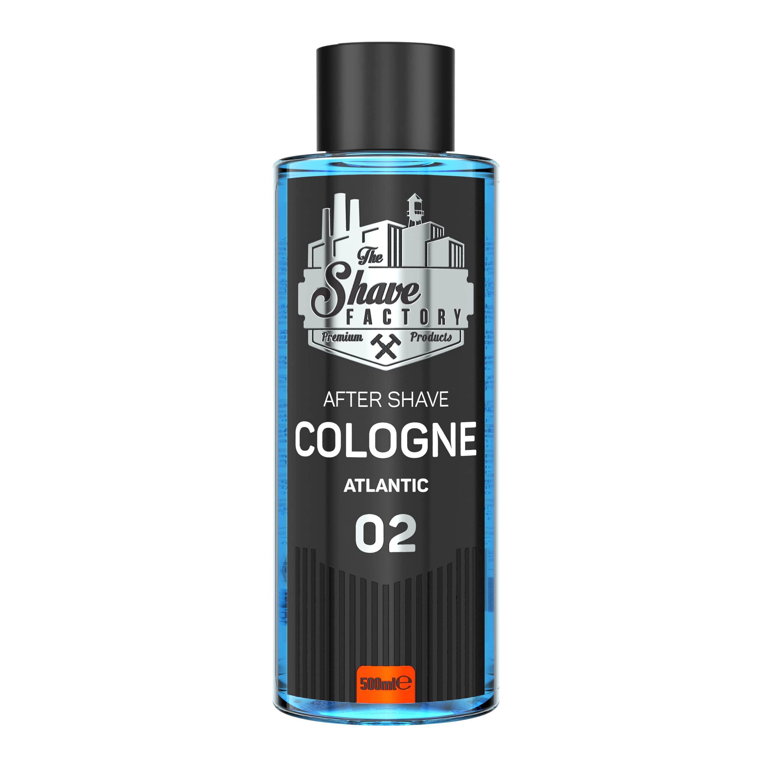the shave factory After Shave Cologne Series - Cologne for Men, Aftershave for Men, Refreshes and Relieves Face and Skin (02 Atl