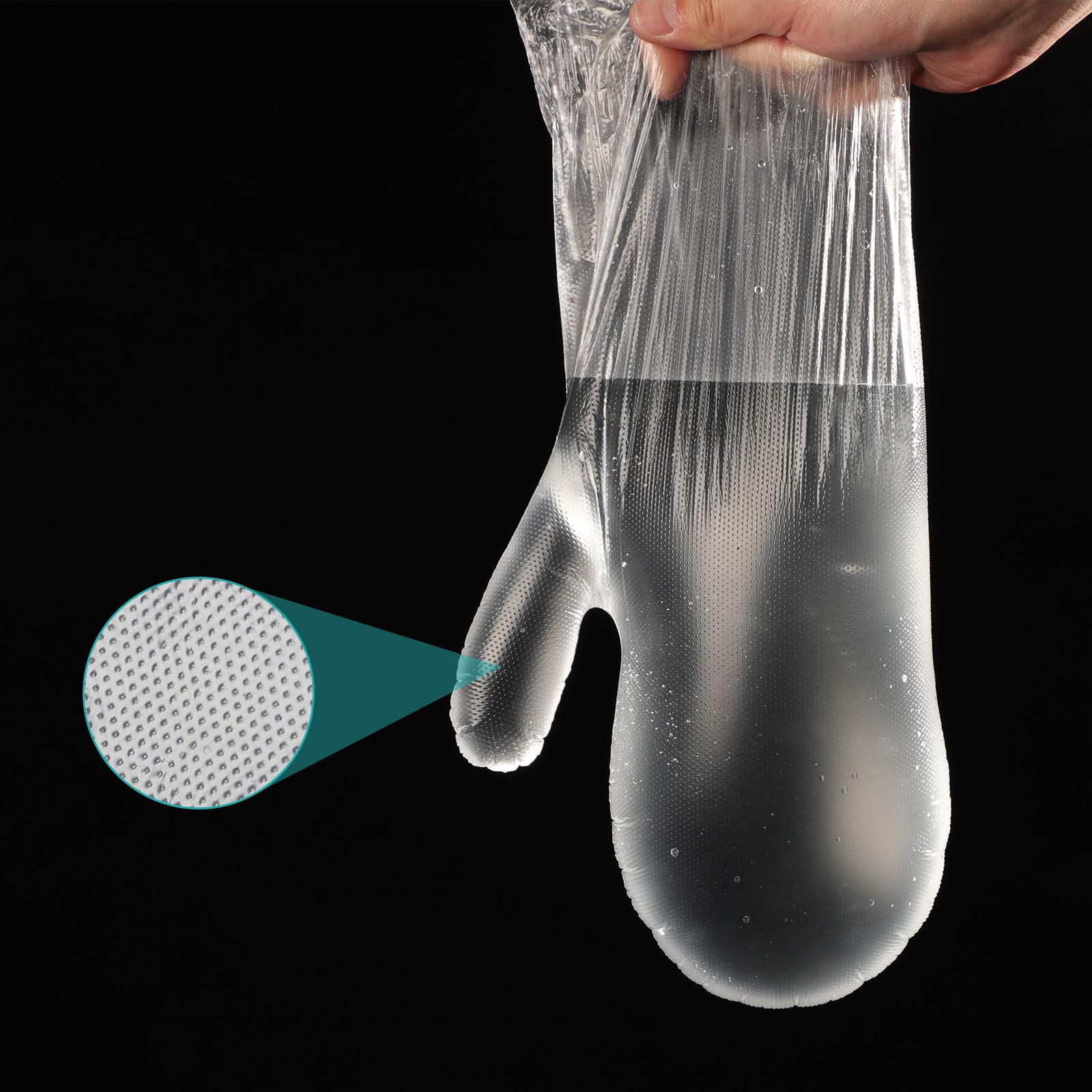 Segbeauty Extra Large Paraffin Wax Liners, 200Pcs Plastic Paraffin Wax Mitts Booties Bags For Moisturizing, Paraffin Baths Glove