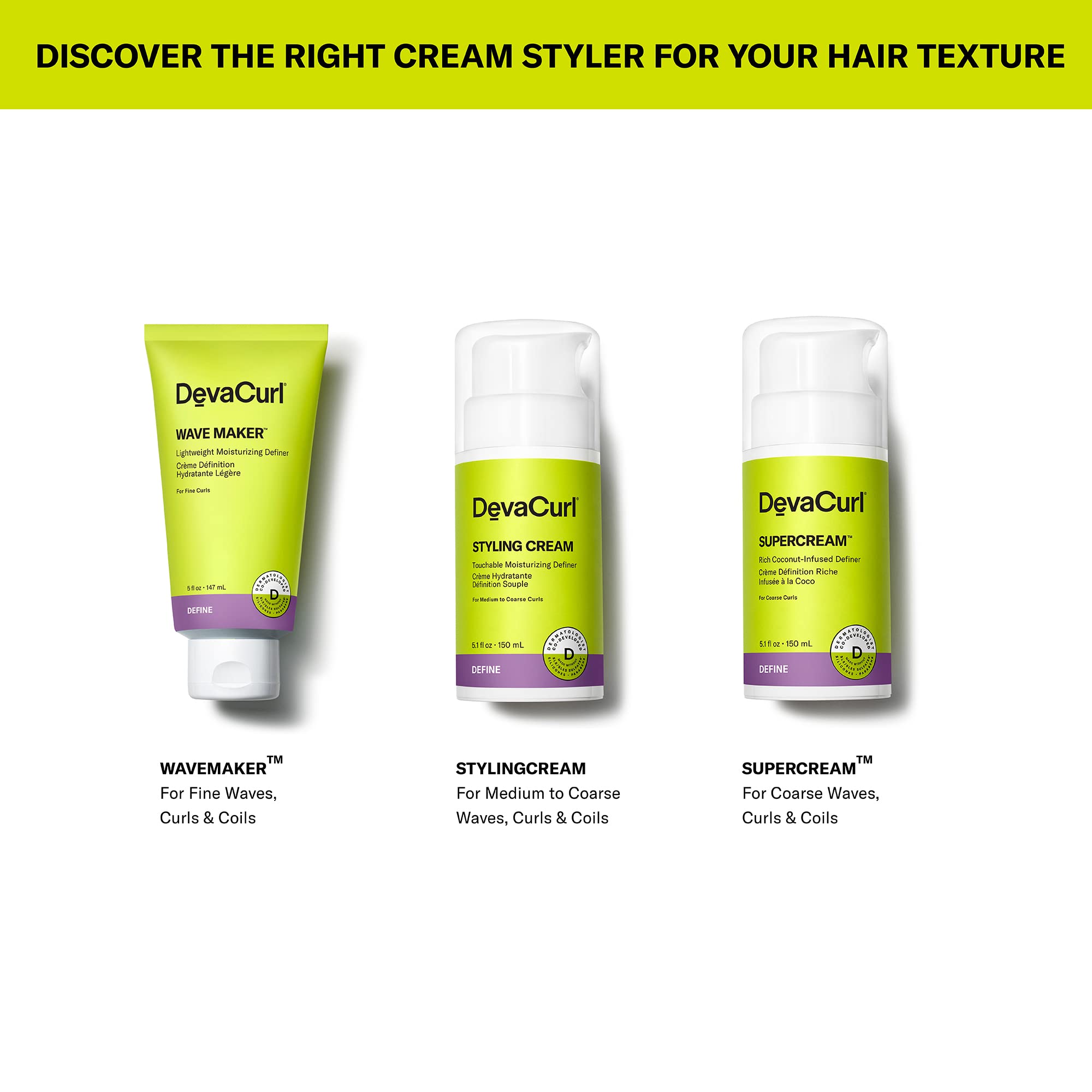 Devacurl Wave Makera Lightweight Moisturizing Definer, Bright Breeze, 5 Fl Oz