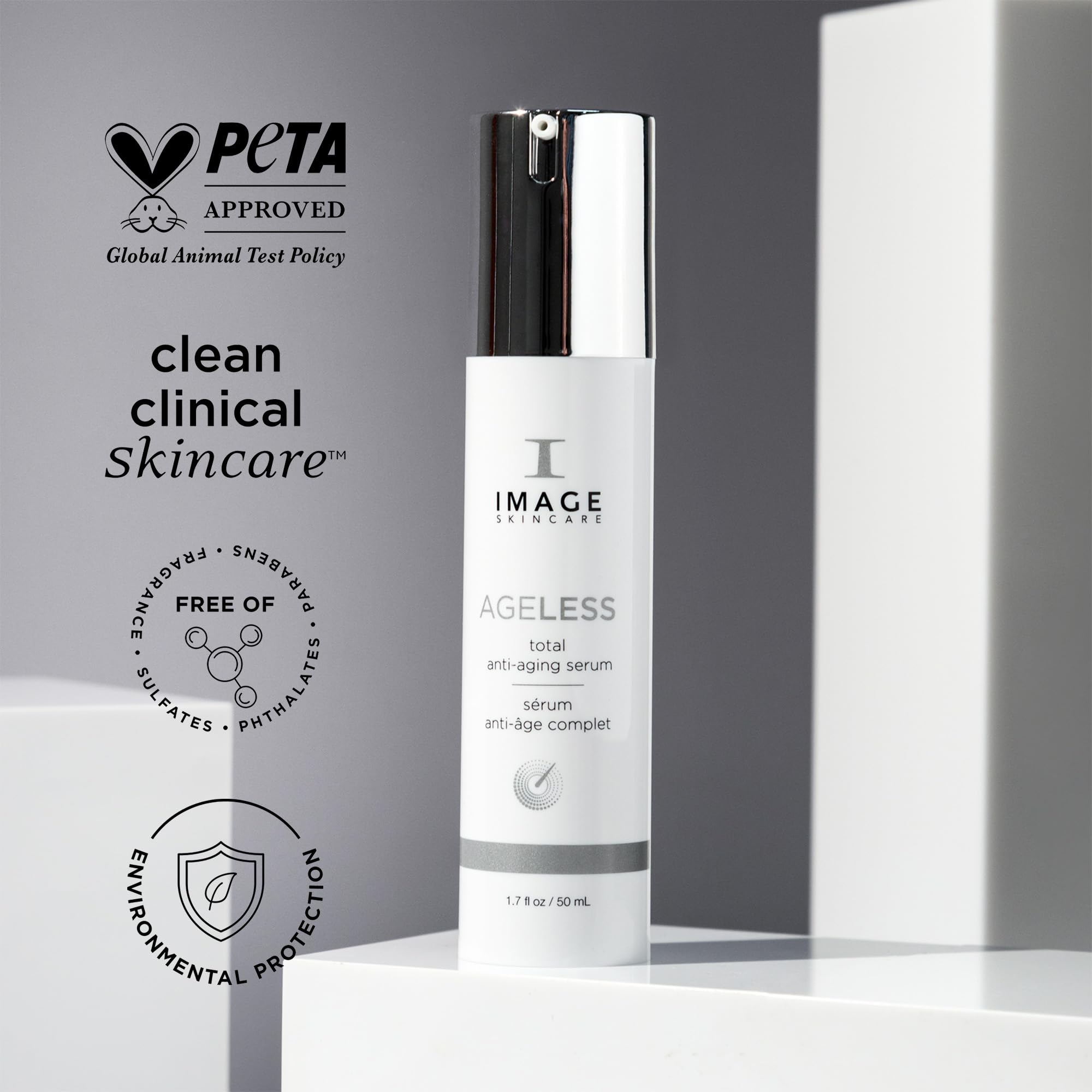 Image Skincare Ageless Total Antiaging Serum, 1.7 Fl Oz