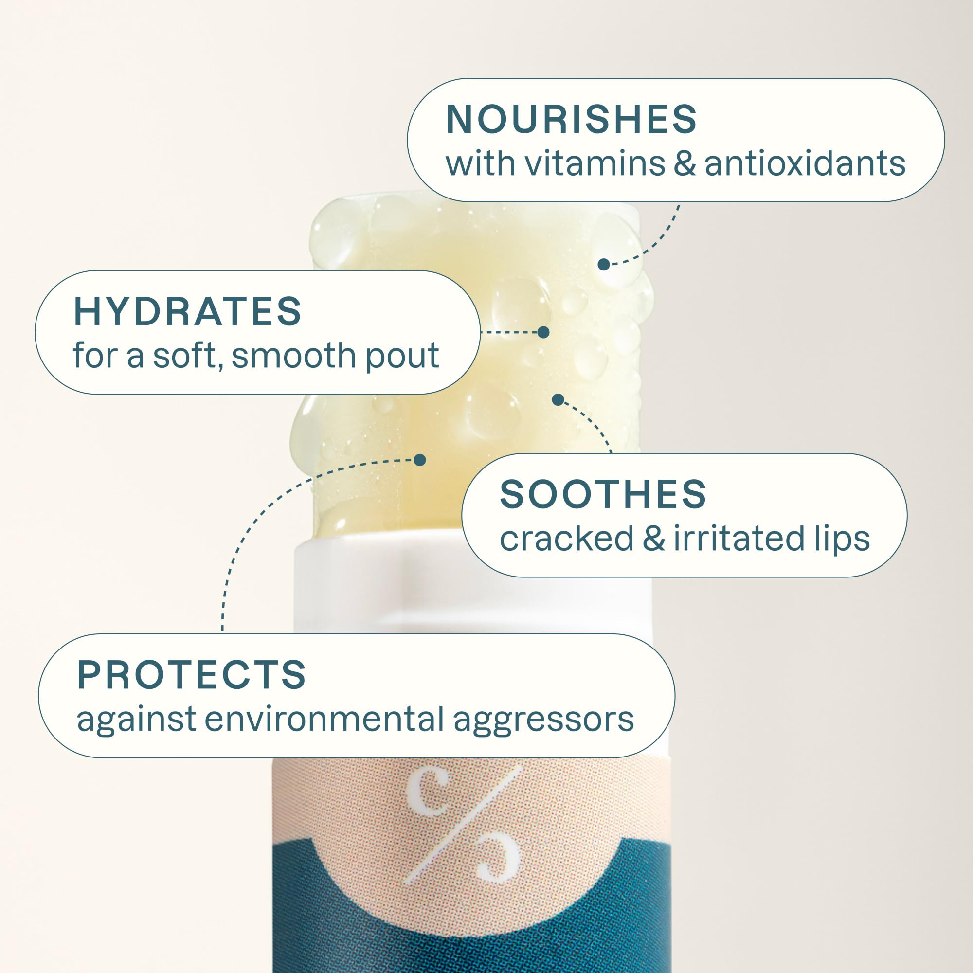 Cliganic Usda Organic Lip Balm Set - 6 Flavors - 100% Natural Moisturizer For Cracked & Dry Lips