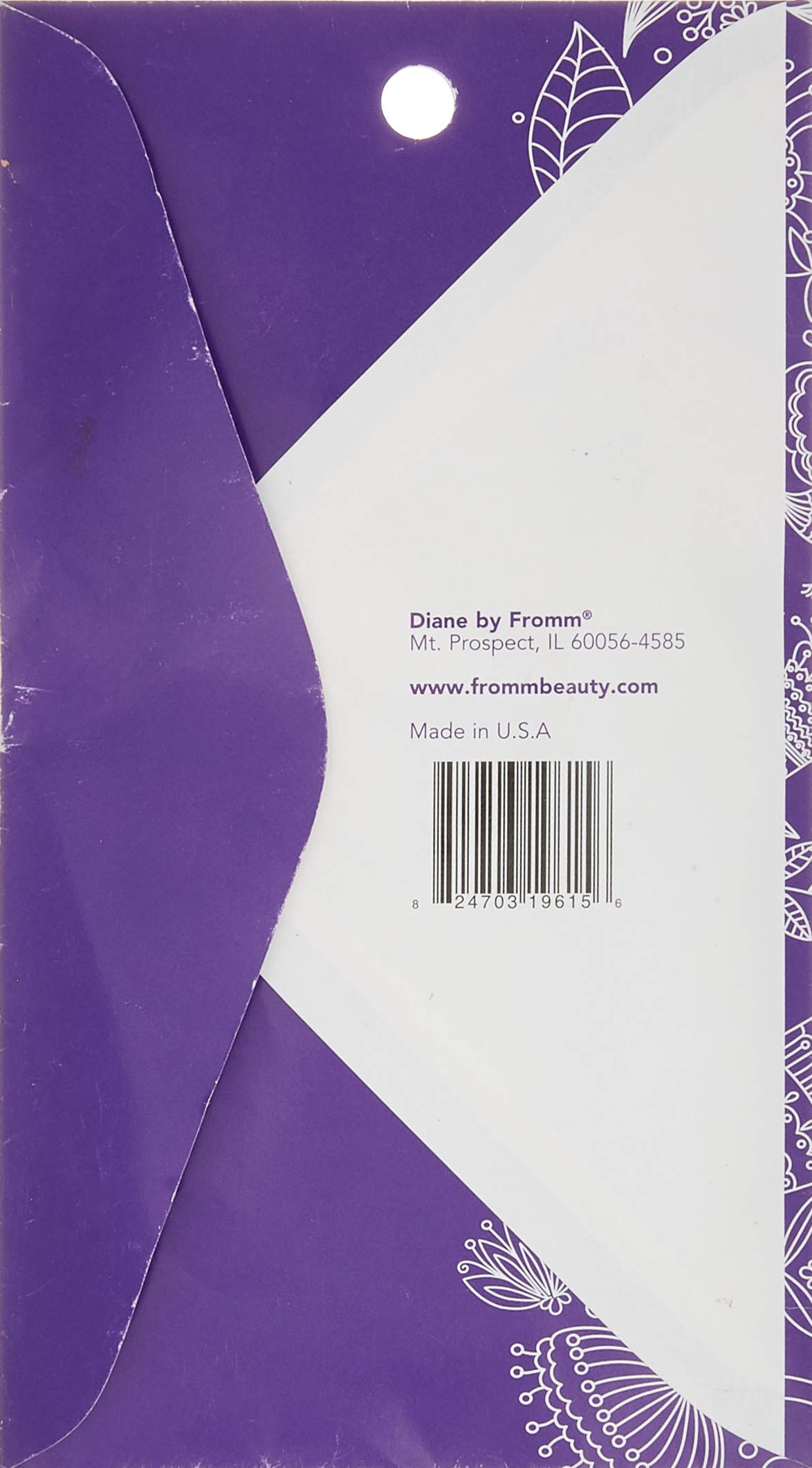 Diane Nylon Net French Elastic, Grey, 3 Count