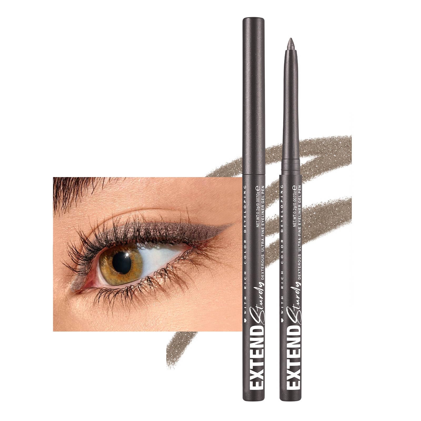 Hyesamyo BeginnerApproved Cream Eyeliner Set, QuickDrying SmoothGlide, 12 Versatile Shades Available, Waterproof SmudgeProof