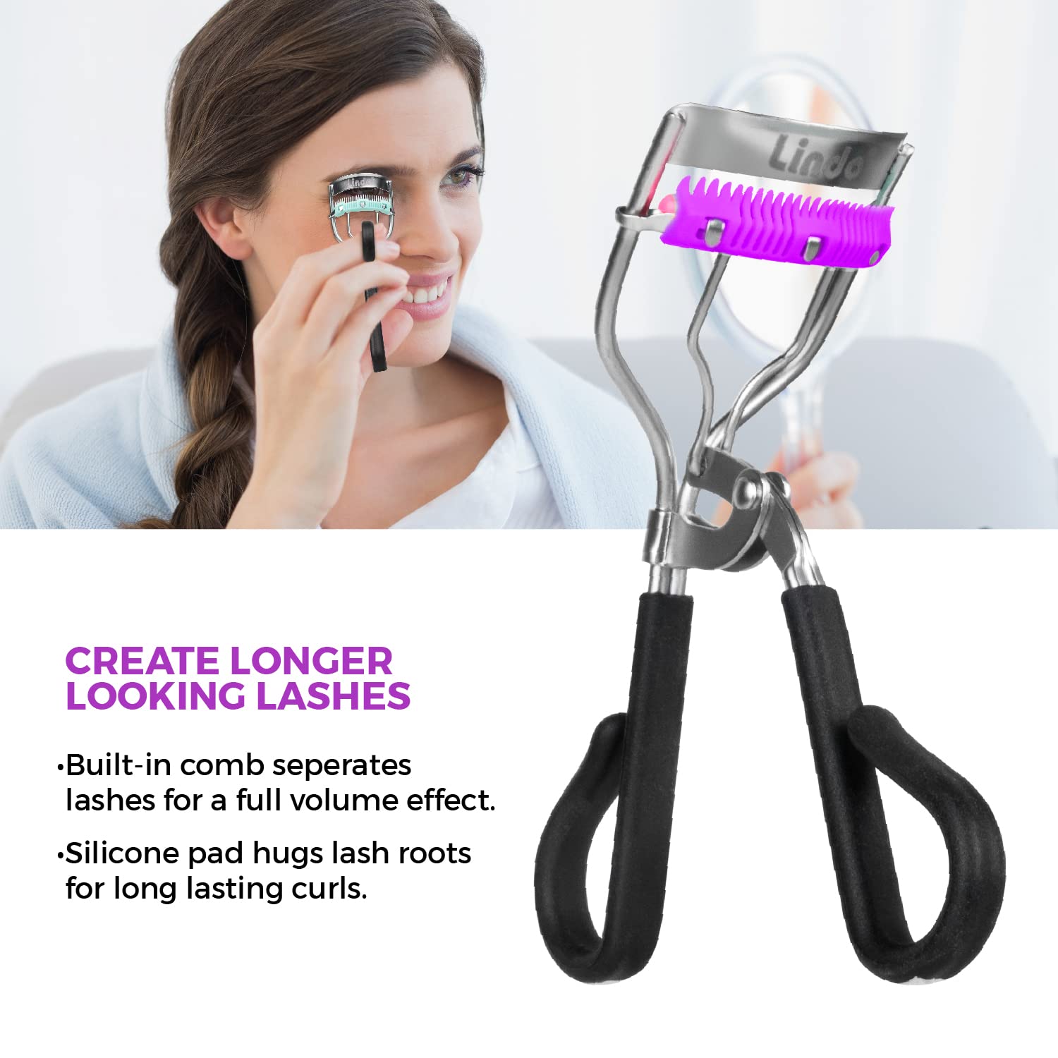 Lindo CombCurler (Purple)