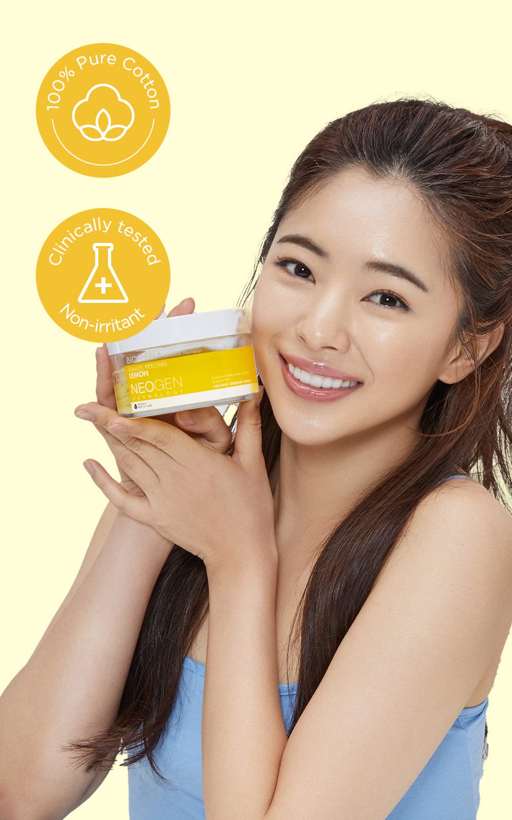 DERMALOgY by NEOgENLAB Bio-Peel gauze Peeling Pads (Lemon, 8 pcs)