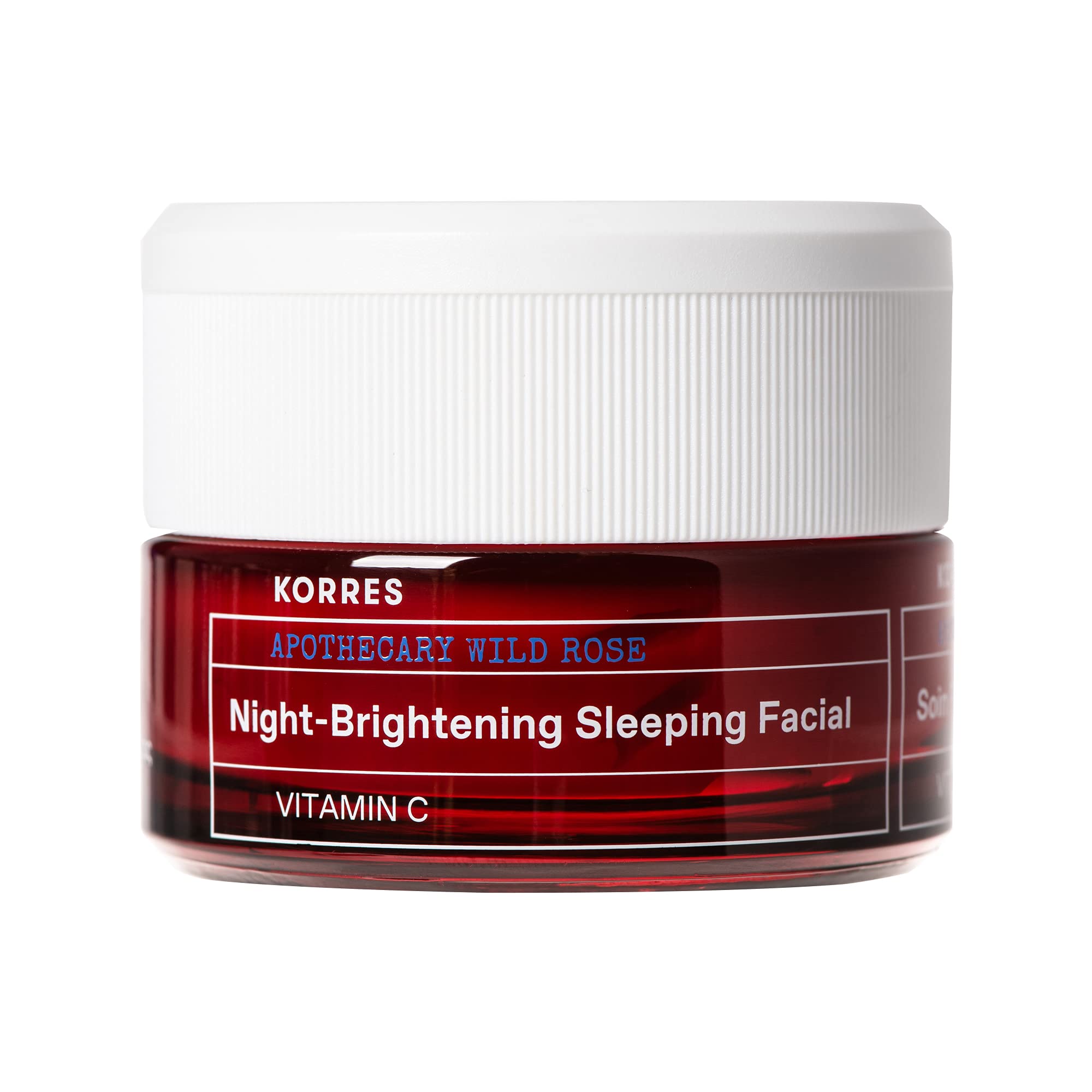 KORRES Wild Rose Night-Brightening Sleeping Facial 40 Ml,1.35 fl.oz. (New Packaging)