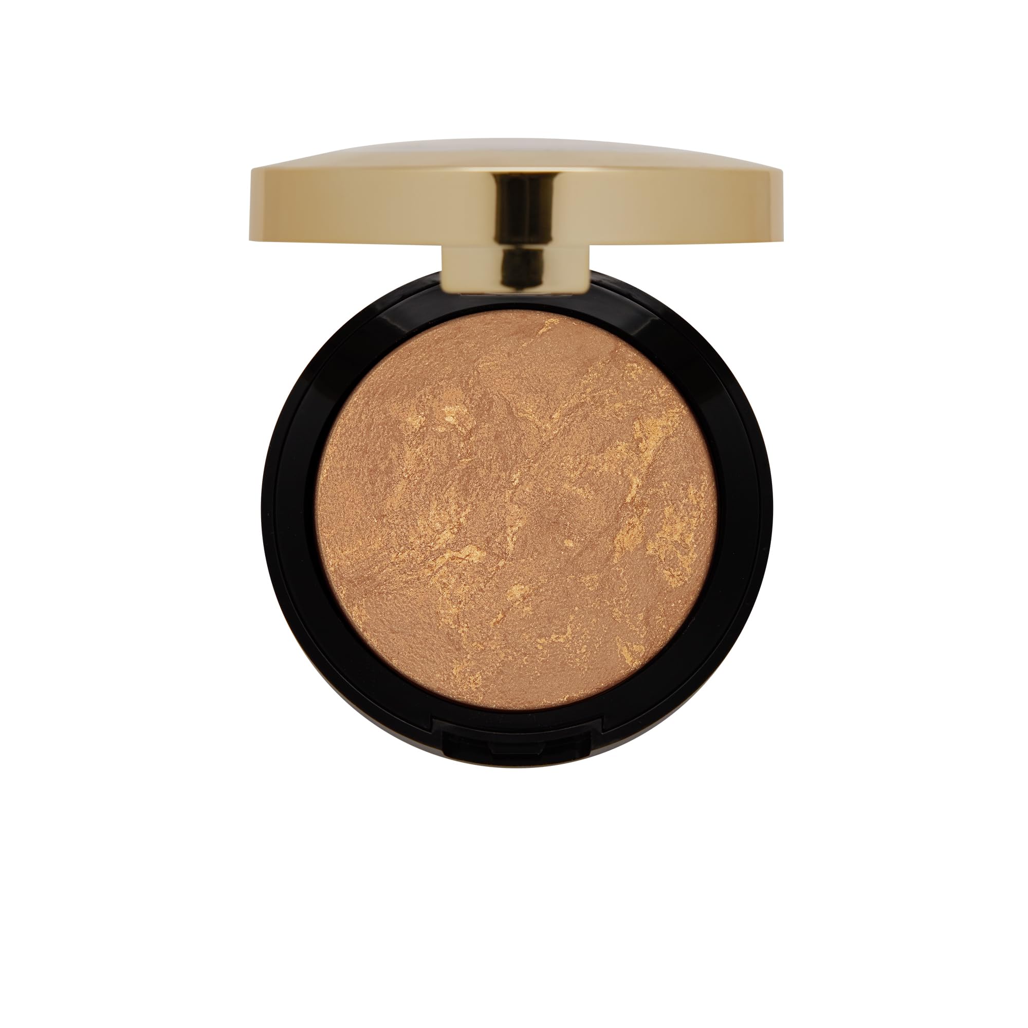 Milani Baked Bronzer - Soleil, Cruelty-Free Shimmer Bronzing Powder To Use For Contour Makeup, Highlighters Makeup, Bronzer Make