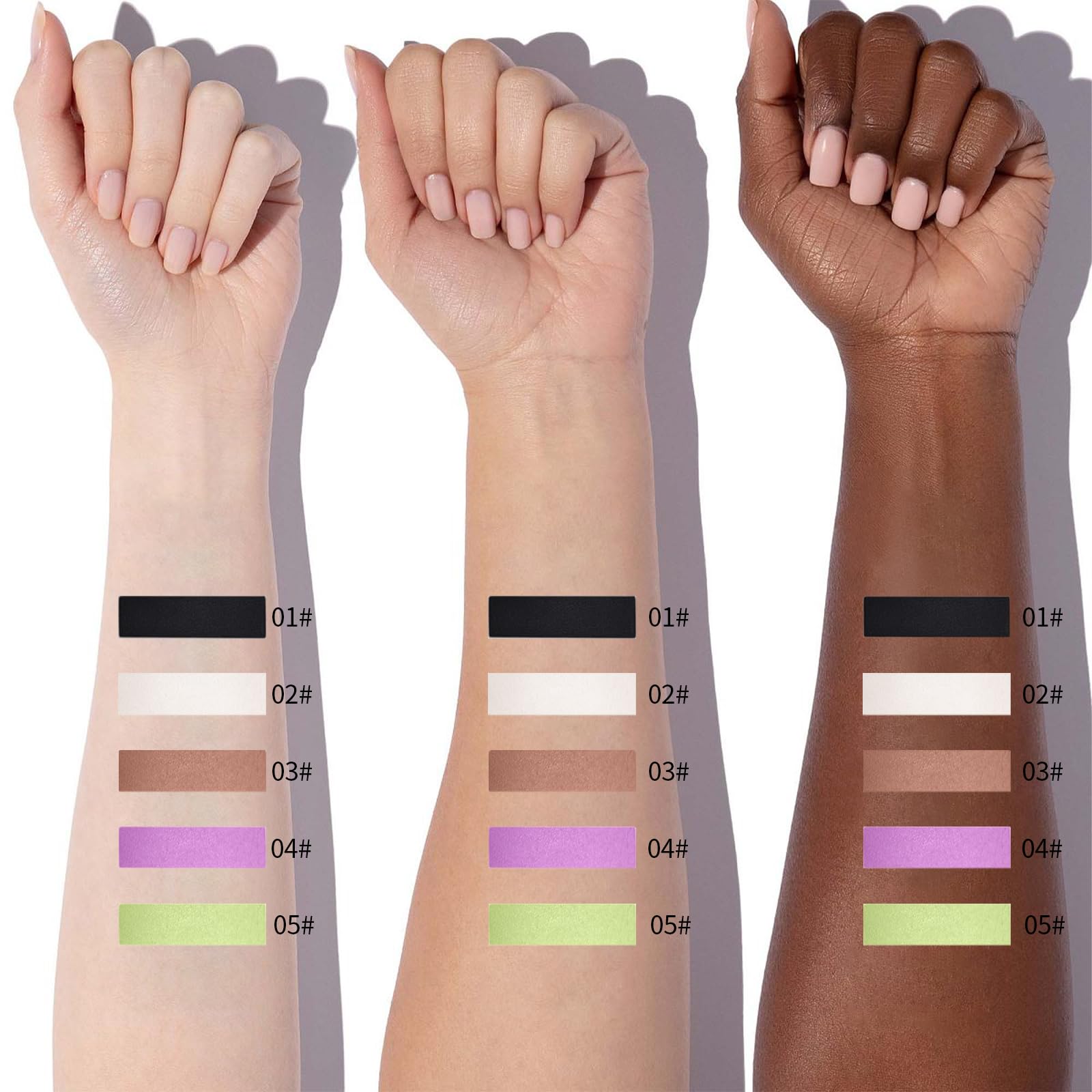 Erinde Single Lime Green Matte Eyeshadow Palette, Velvet Eye Shadow Compact Powder Natural Makeup, Long-Lasting Eye Makeup, Ultr