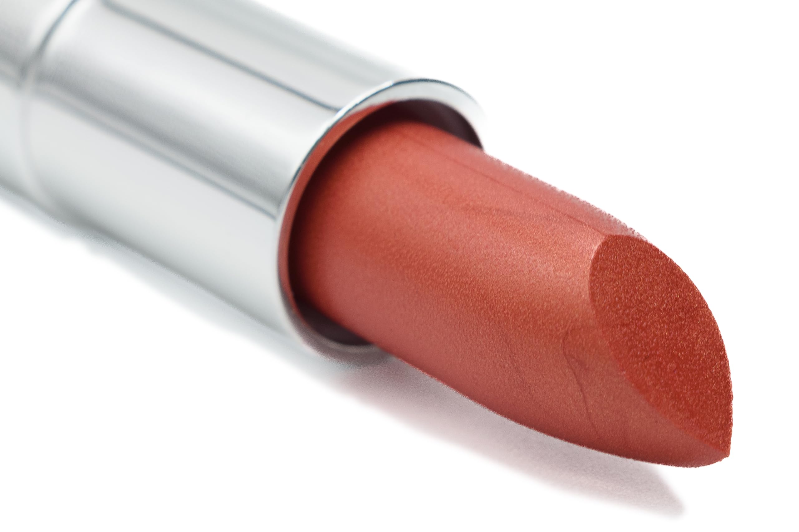 Pure Ziva Orange Sunset Shimmering Red Orange Metallic Frosted Lipstick Color Moisturizing Paraben Free, No Animal Testing & Cru