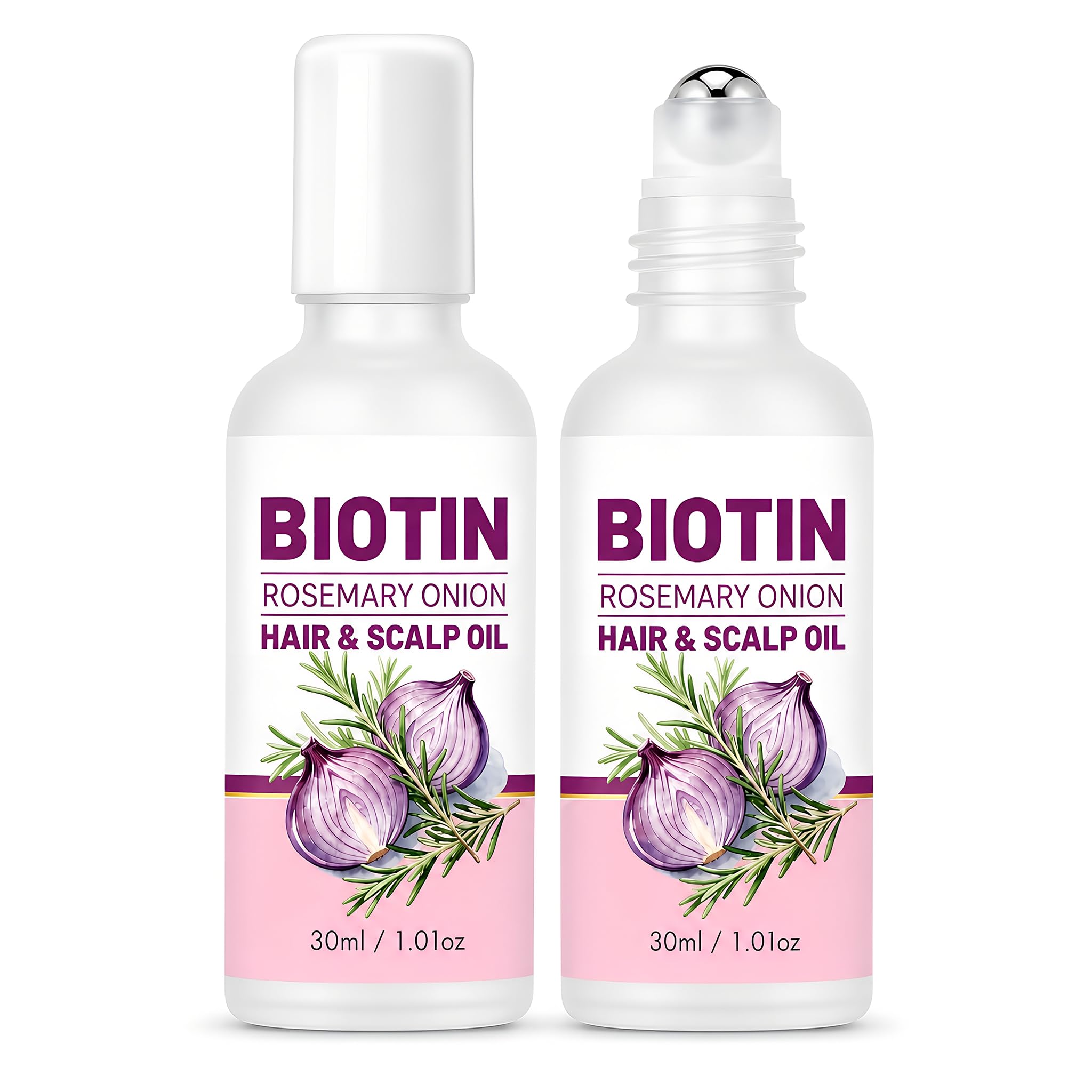 Grospe Biotin Rosemary Onion Hair & Scalp Oil, 2 Pack