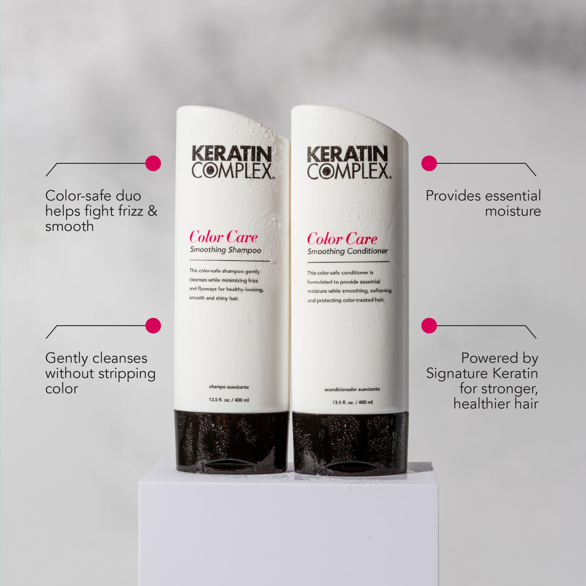 Keratin Complex - Color Care Smoothing Shampoo - 13.5 Fl Oz