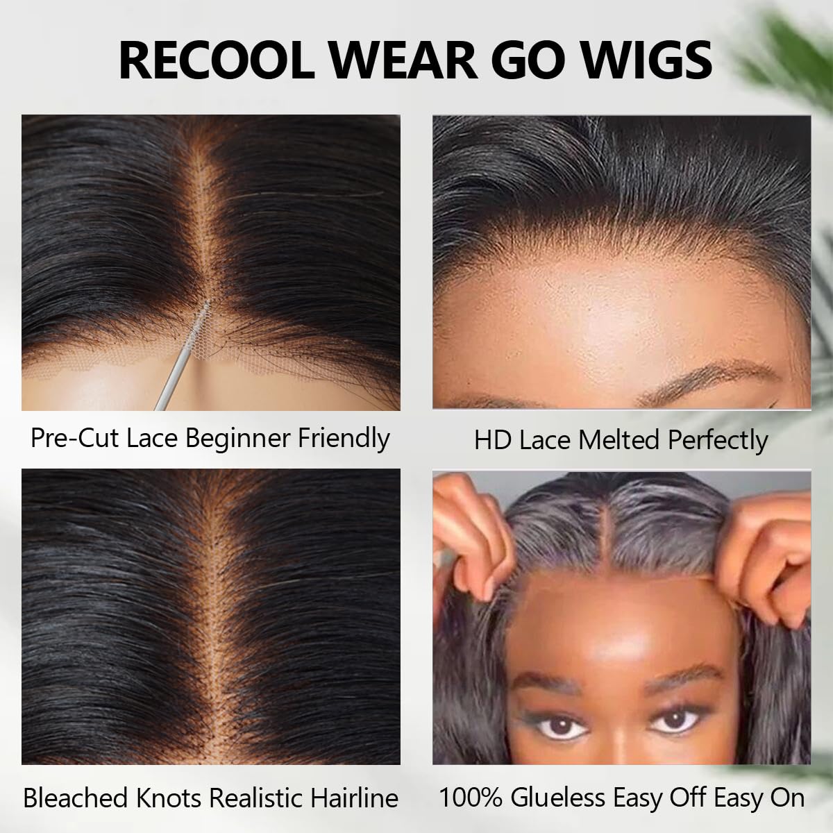 Recool Loose Body Bob Wig Highlight Blonde Short Body Wave Human Hair Wig For Black Women 5X6 Hd Glueless Lace Front Wigs Pre Pl
