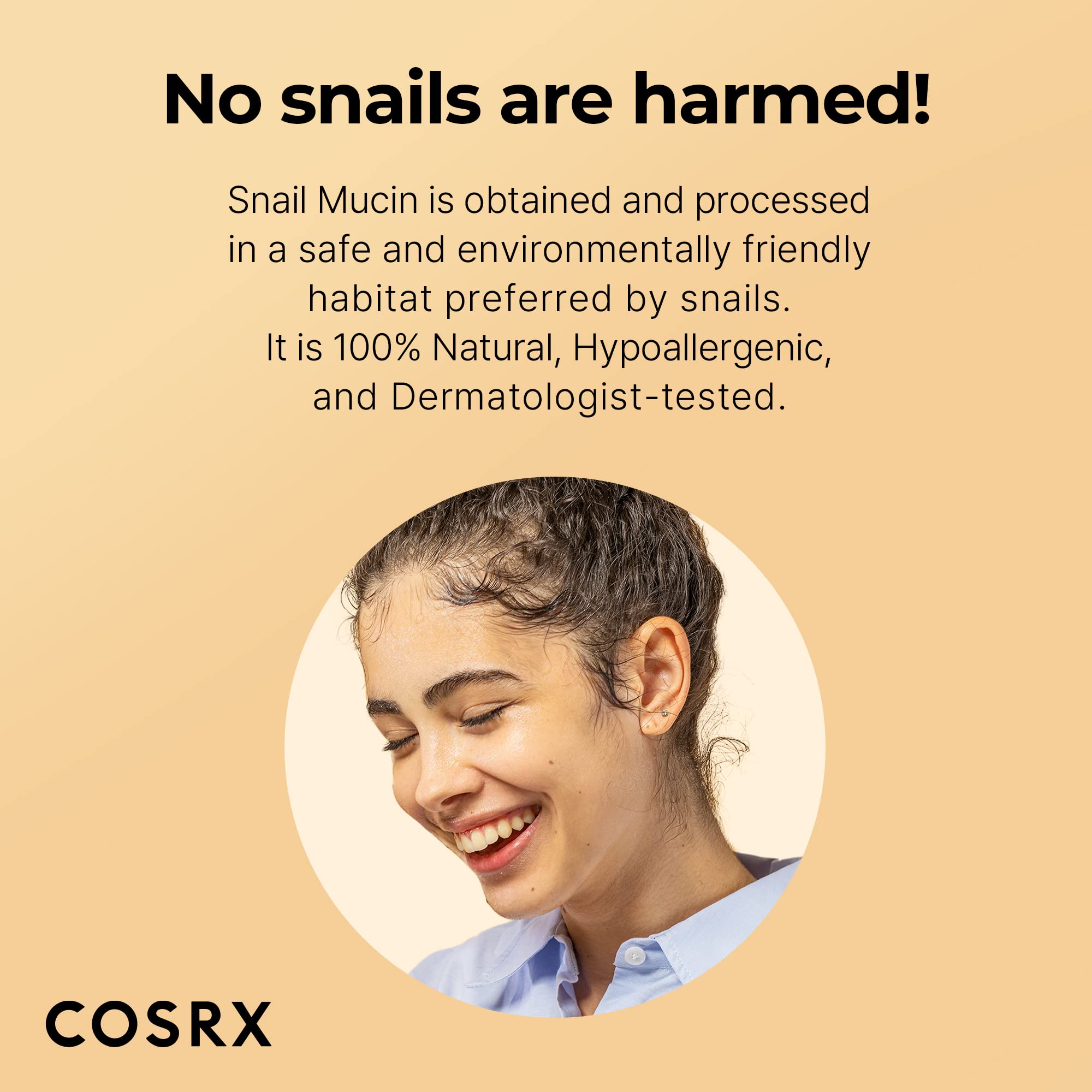 Cosrx Snail Mucin Sheet Mask 10 Ea With Snail Mucin Serum, Self Care, Face Masks For Dry, Sensitive Skin, Not Tested On Animals,