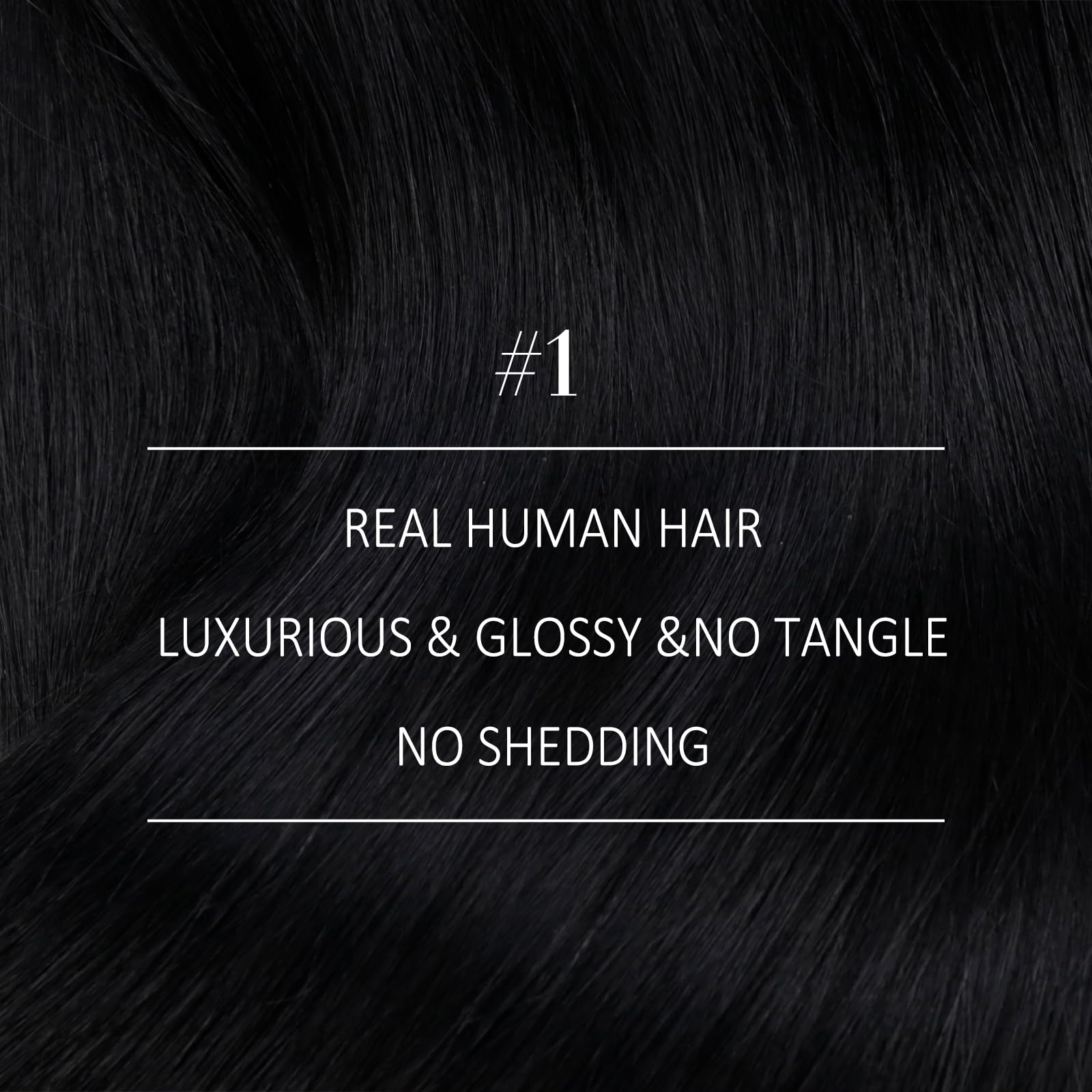 YoungSee 150G Black Clip in Hair Extensions Straight Hair Extensions Clip ins Black Clip on Hair Extensions Jet Black Clip on Ha