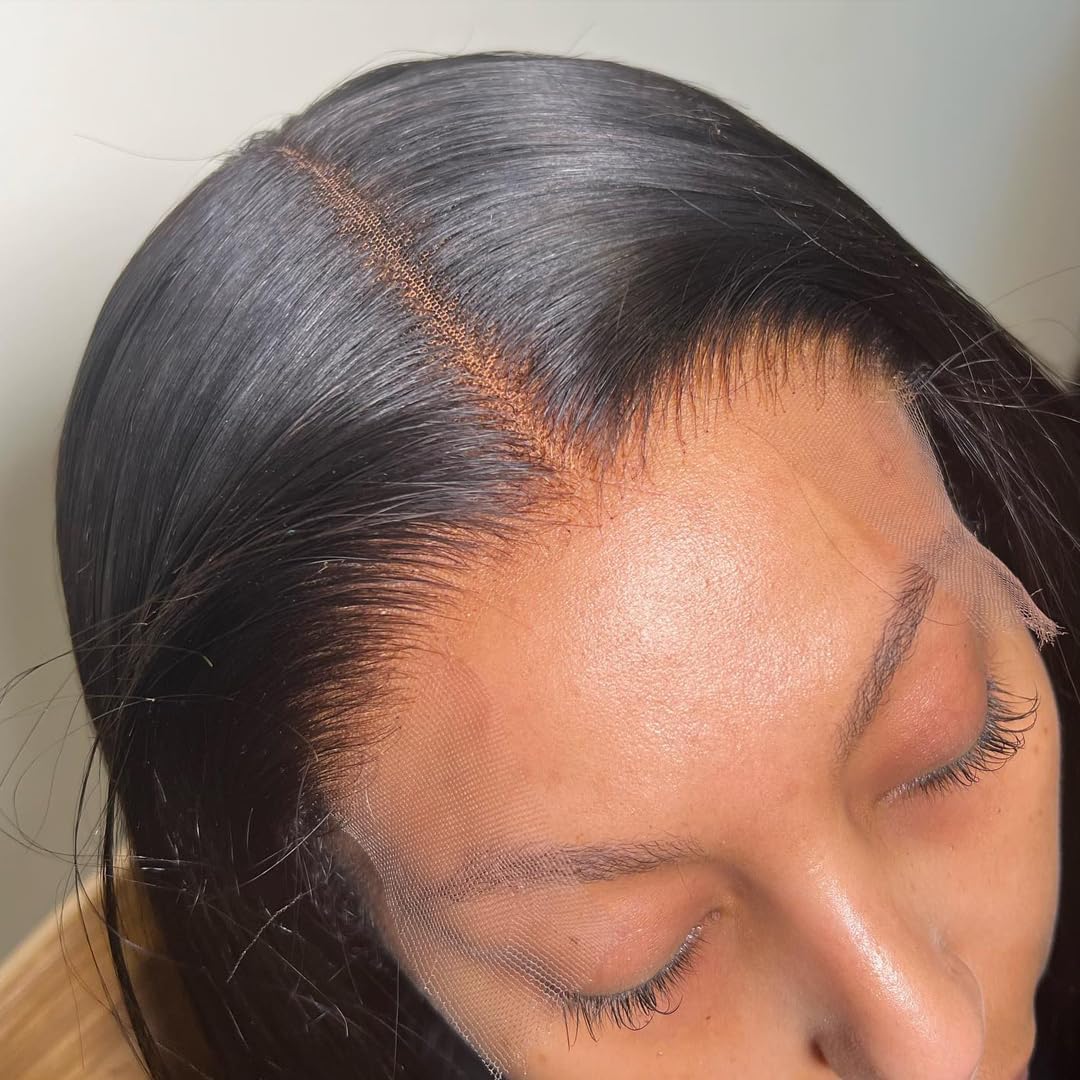 BEEOS SKINLIKE 5x5 Real HD Lace Closure Only, Body Wave Pre Plucked Unprocessed Human Hair Closure Invisible Film Lace Closure N
