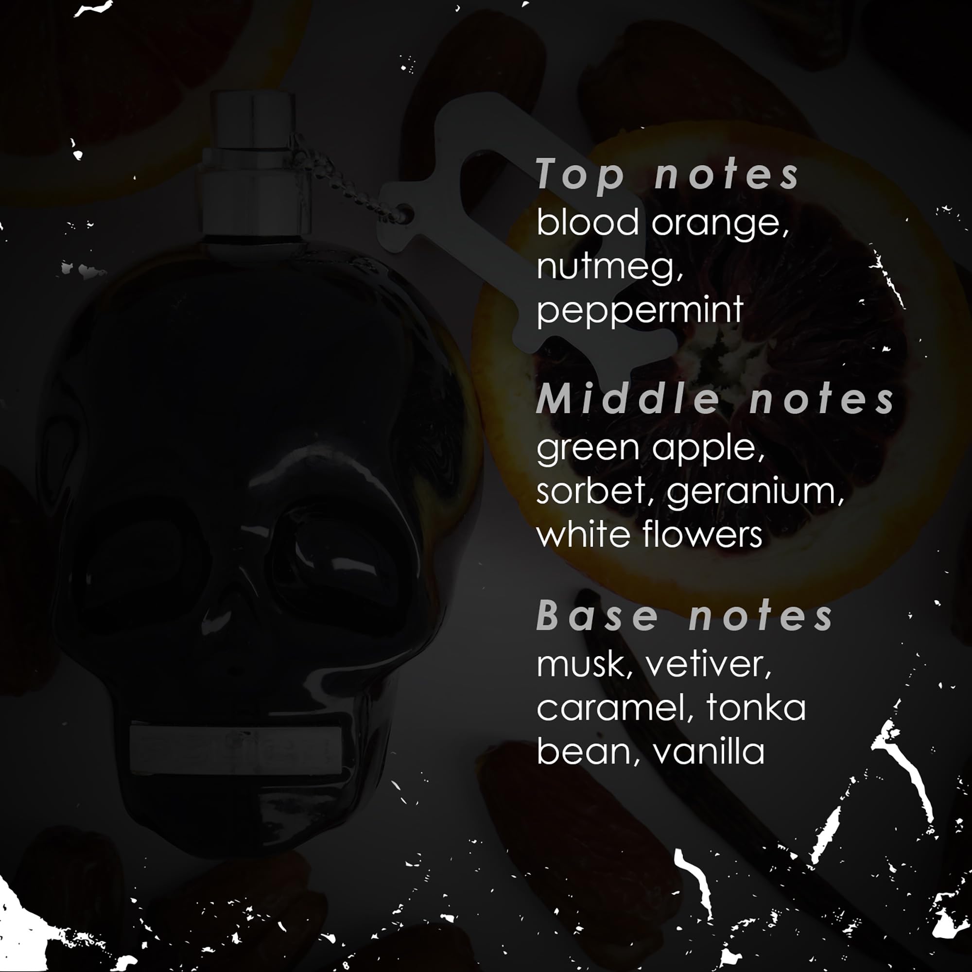 To Be Bad Guy By Police - Fragrance For Men - Amber Fougere Scent - Sparkling Top Notes Of Blood Orange - Smooth Green Apple Sor