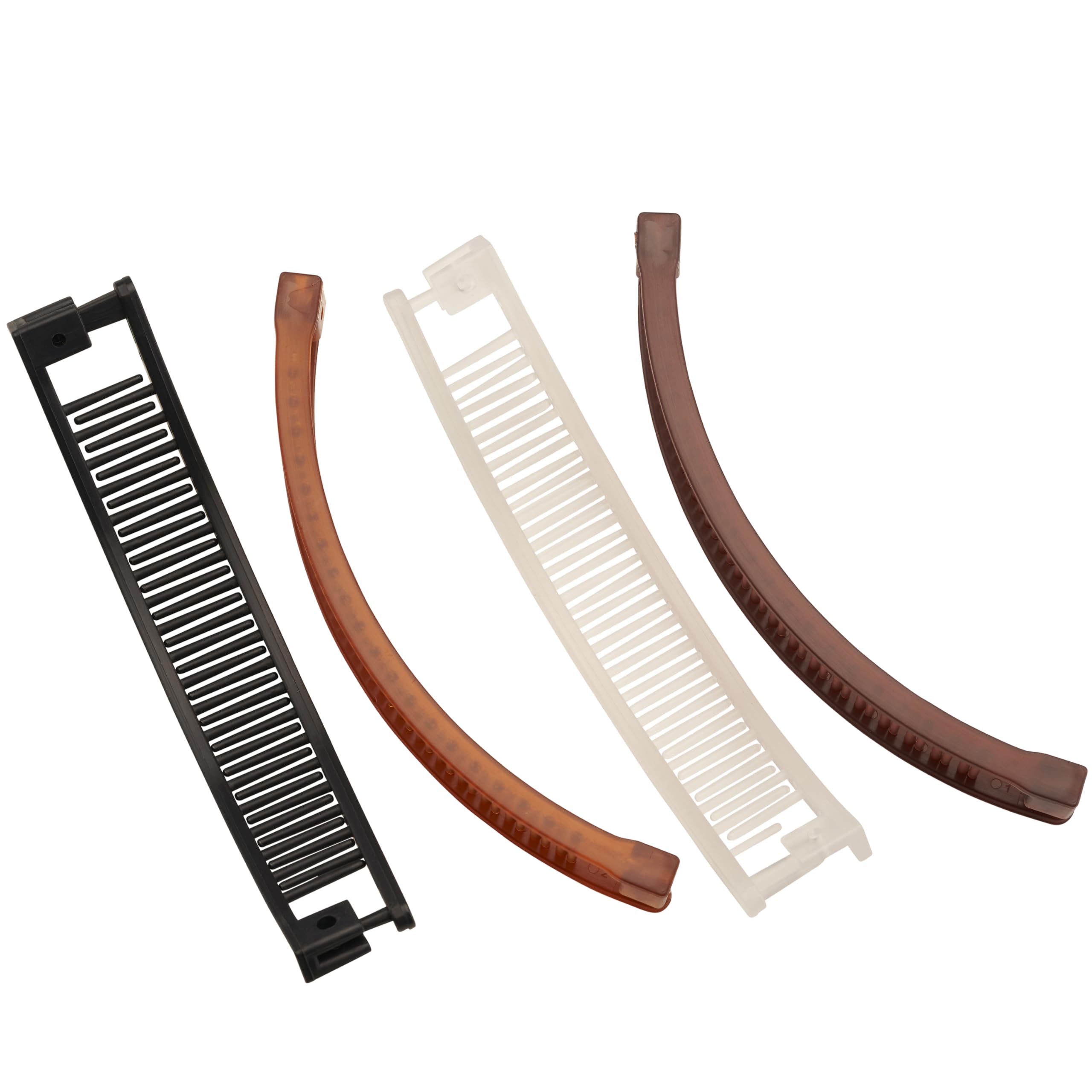 Goody Women's Classics Clincher Comb, 5 Inch, 4 Count