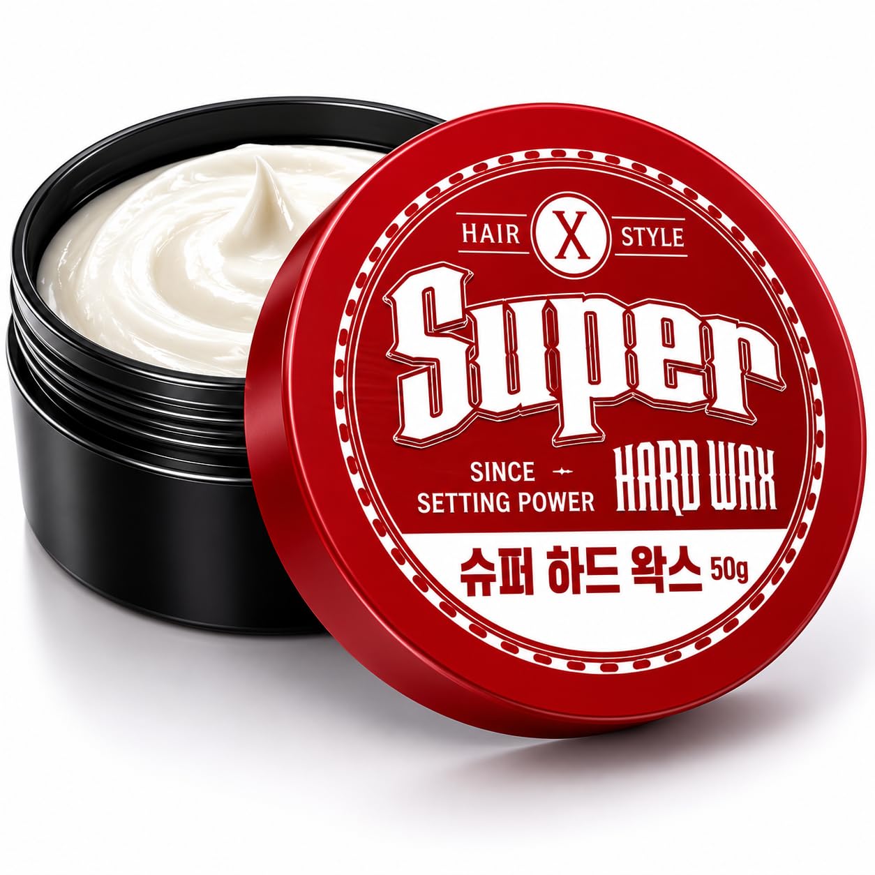 Produco OLIVE FARM Super Hard Hair Wax  Strong Hold Styling for Men, BeeswaxInfused Korean Hair Wax, LongLasting Matte Finish