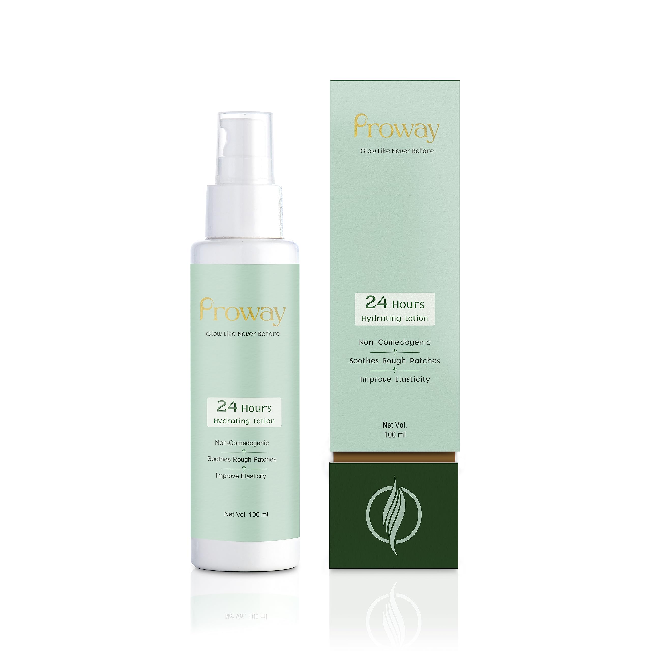 Proway 24 Hours Hydrating Lotion  Hydrate, Soft & Smooth Rough Patches, Prevents Skin Damage  With Dead Sea Algea | Water Lily