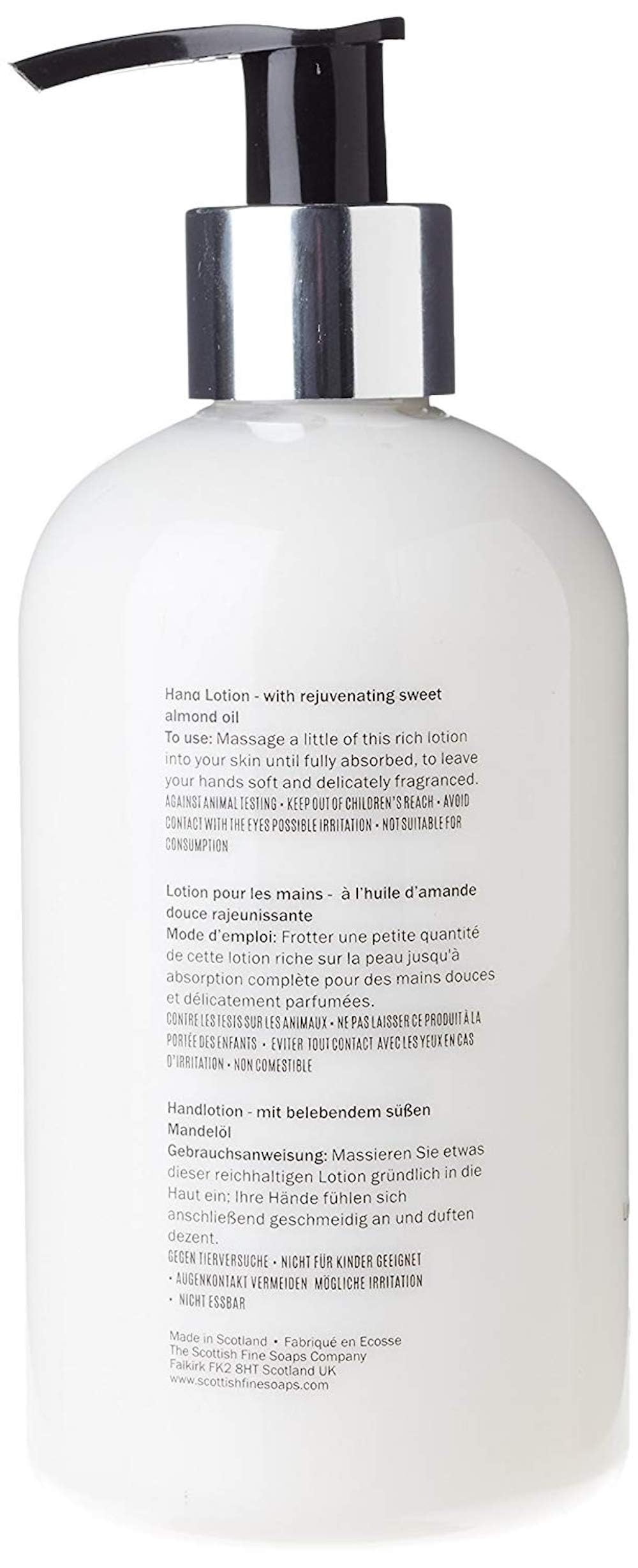 Scottish Fine Soaps Au Lait Hand Lotion - 17.5 Oz Pump